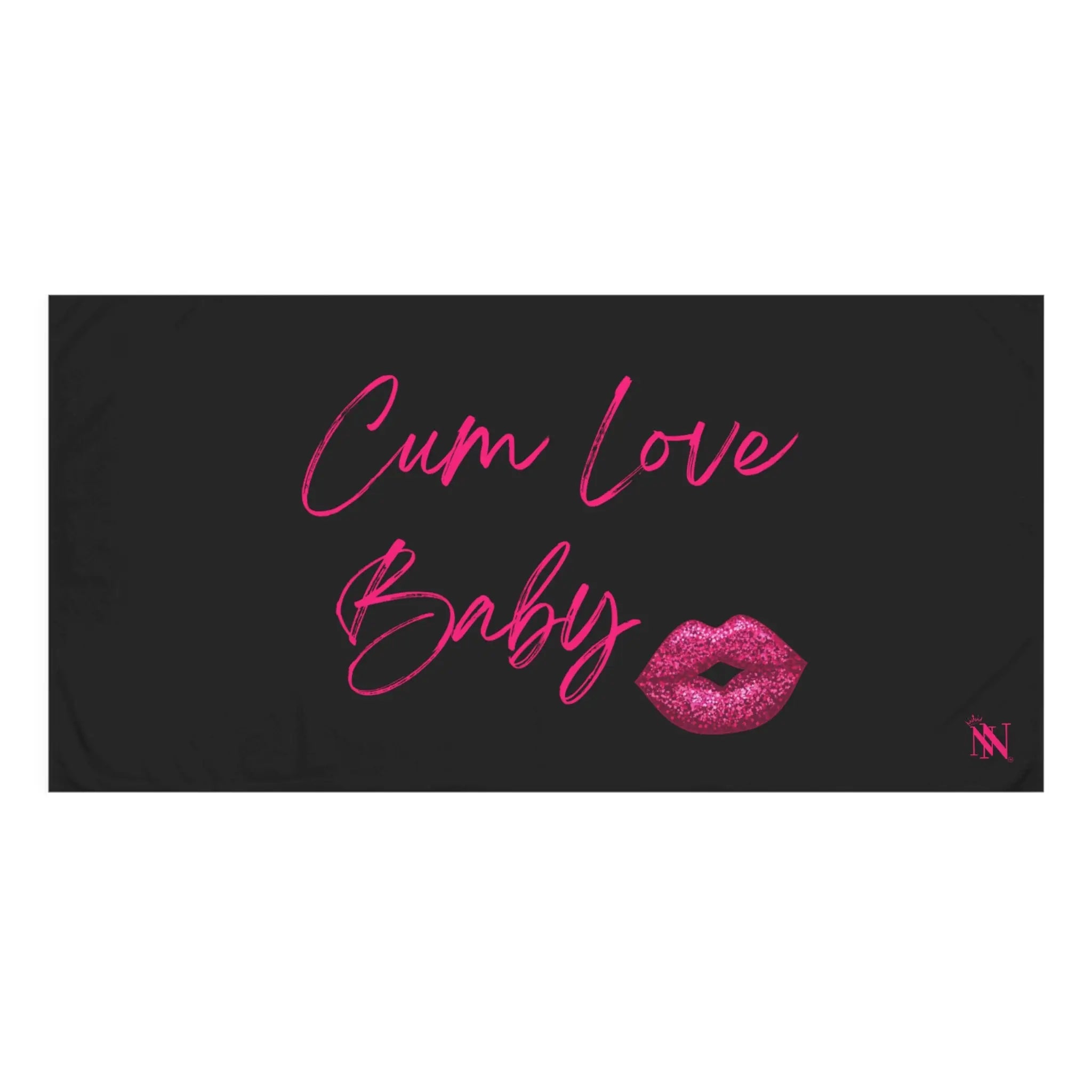 Cum Love Baby Kiss Mark Beach Towel