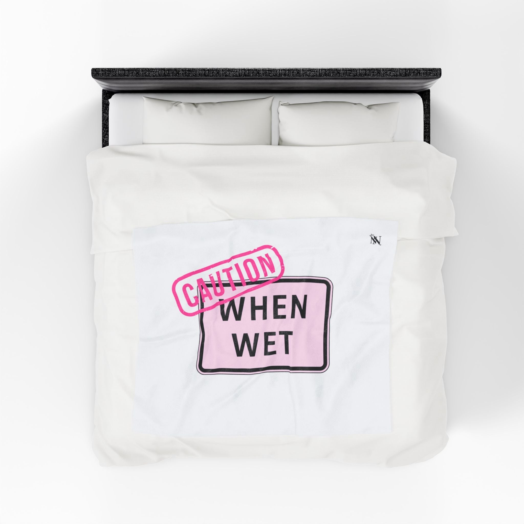 Caution When Wet | Mix & Match Fun-Flirty Lovers’ Blankets
