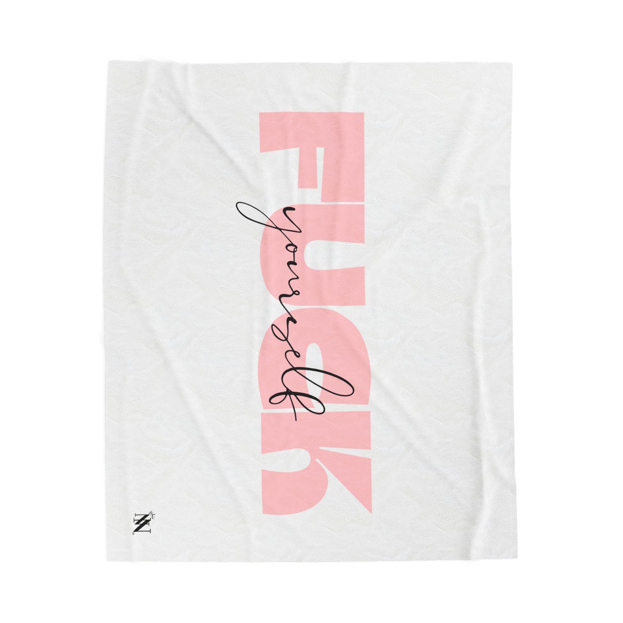 Fuck Yourself | Mix & Match Soft Fun-Flirty Lovers’ Blankets