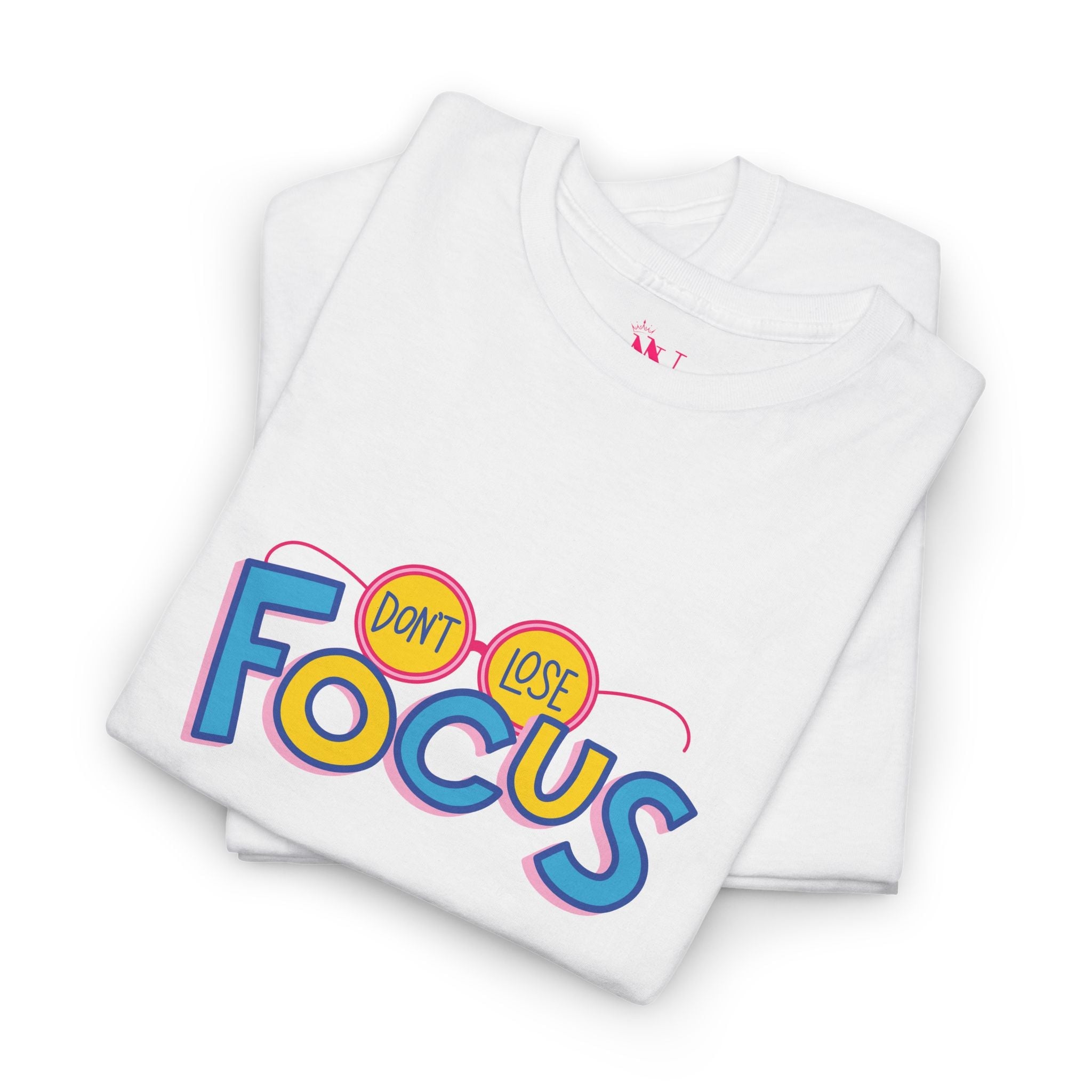 Don’t Lose Focus | Mix & Match Cotton Unisex Fun-Flirty Lovers’ T-Shirts
