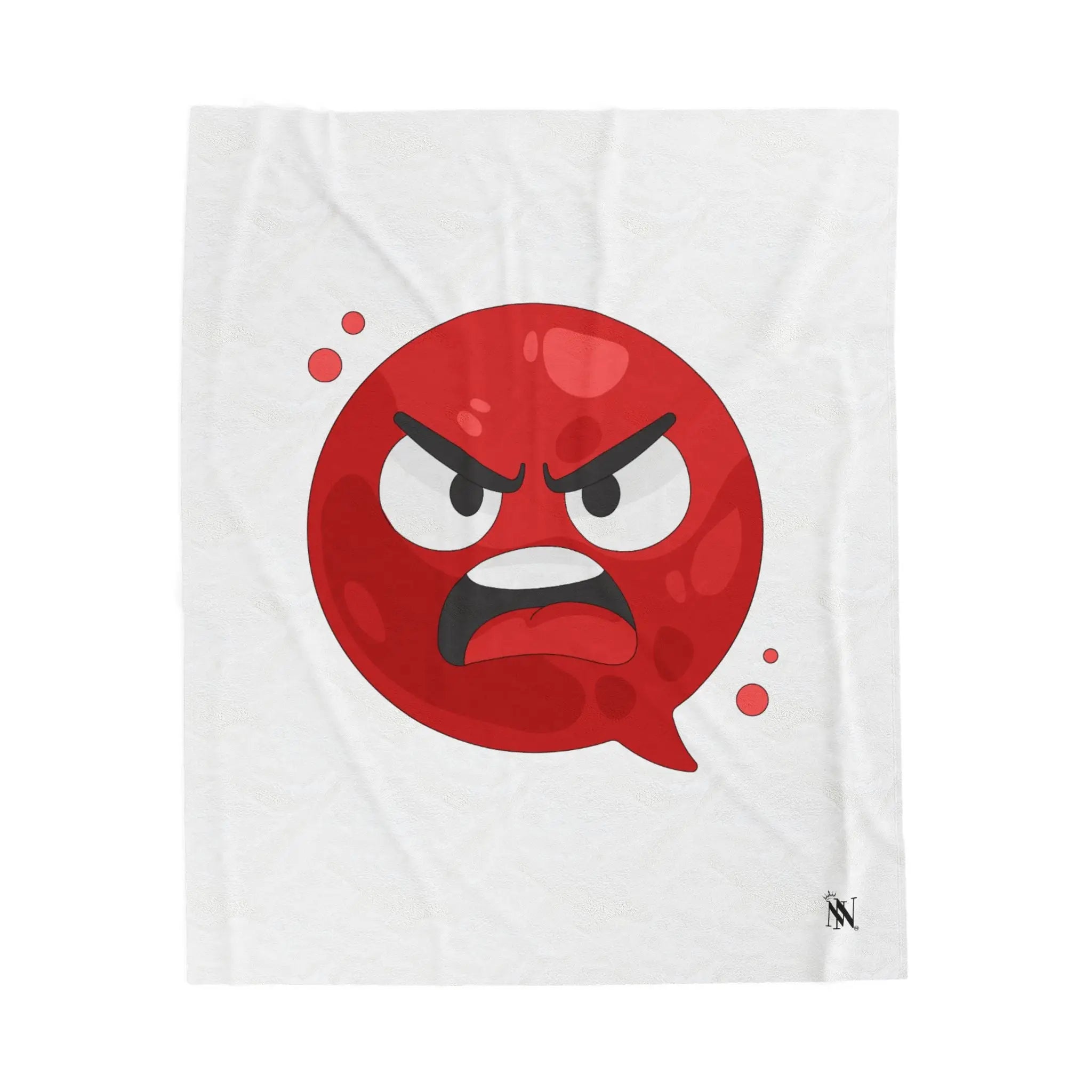 Just Angry Emoji Blanket