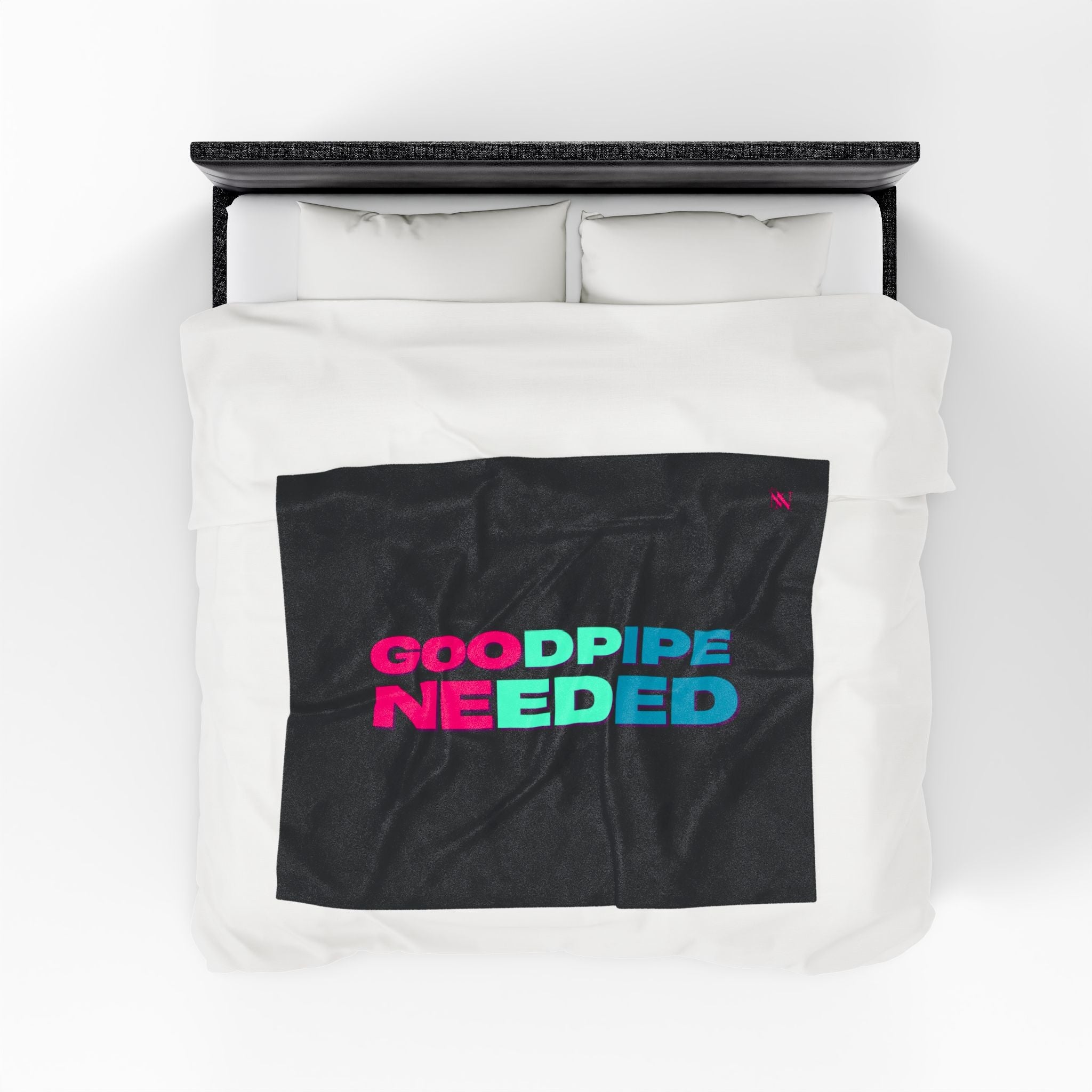 Good Pipe Needed | Mix & Match Fun-Flirty Lovers’ Blankets