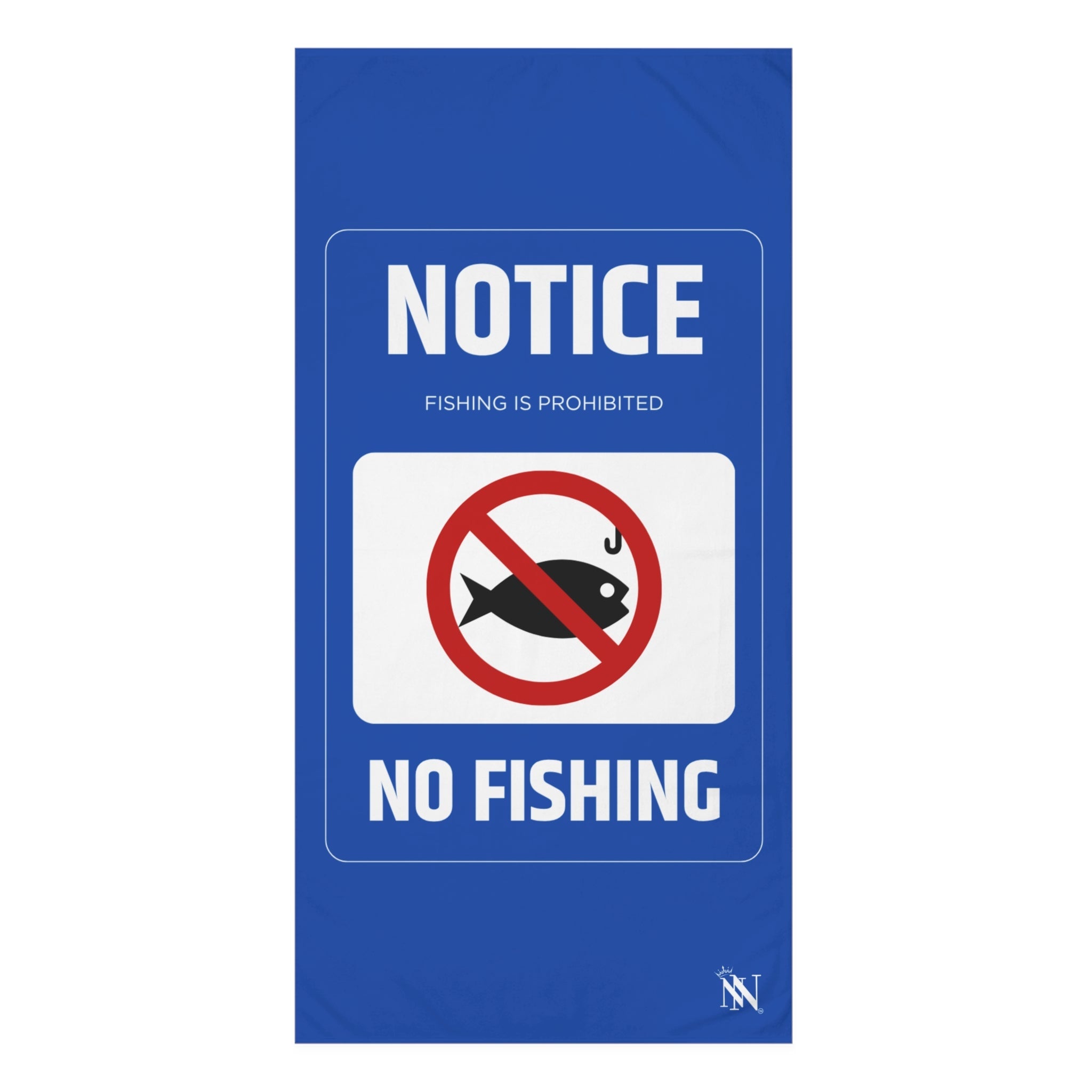 No Fishing Sign Anal Sex Towel