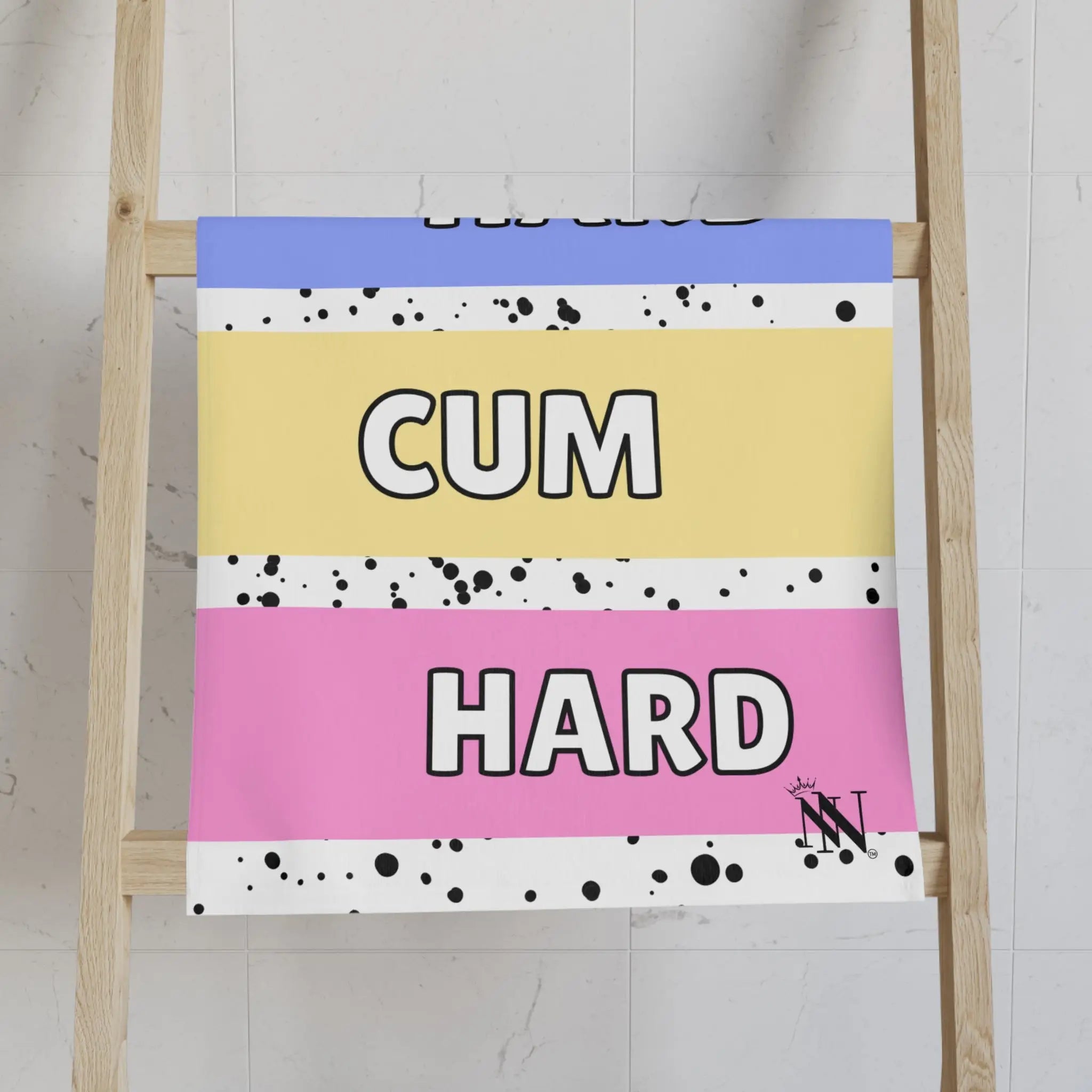 Work Hard Cum Hard | Mix & Match Original Fun-Flirty Lovers’ Towels