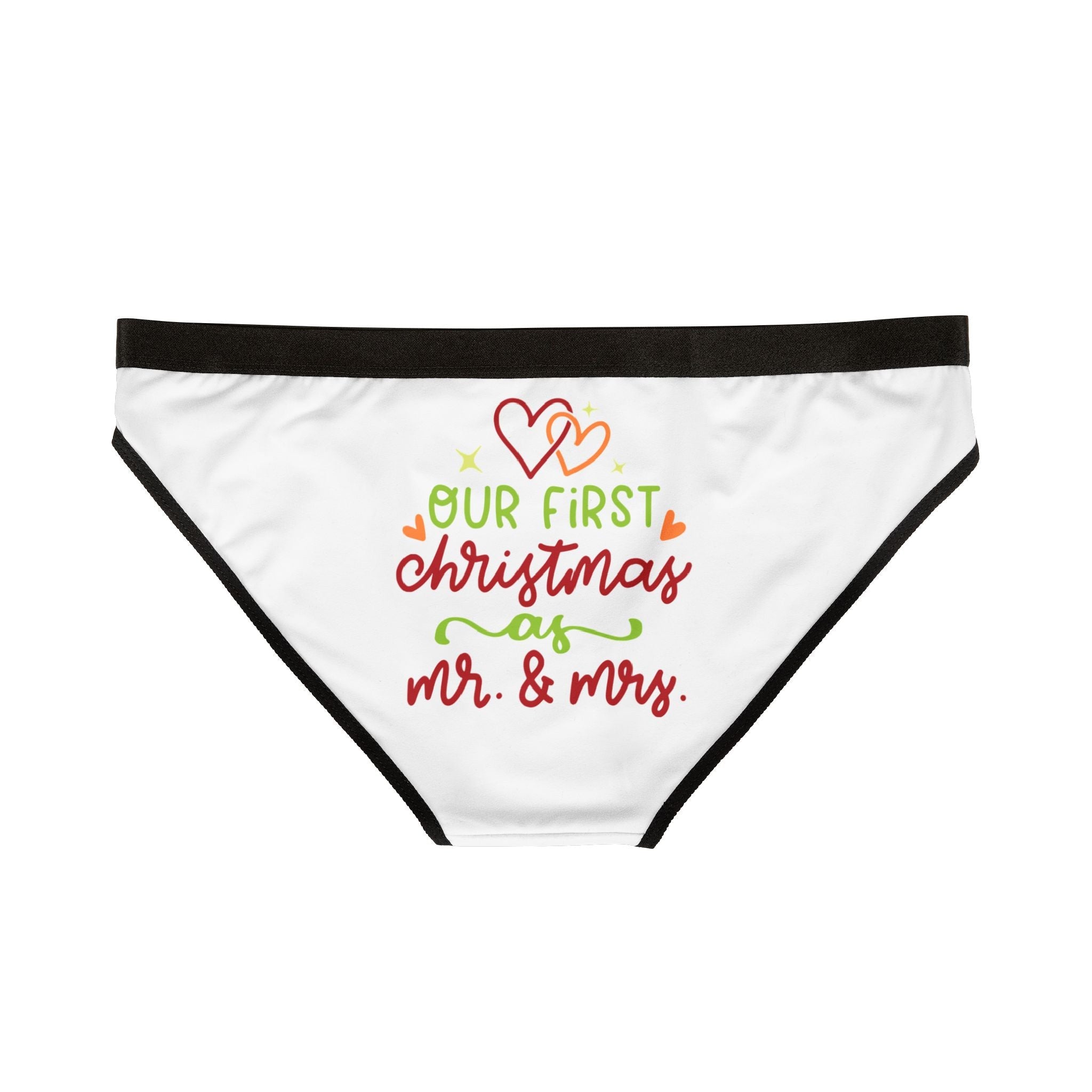 Our First Christmas as Mr. & Mrs. | Mix & Match Women’s Fun-Flirty Lovers’ Panties