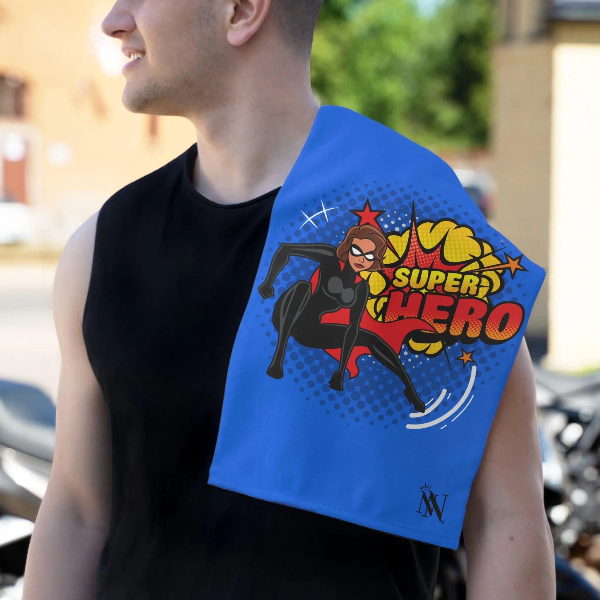 She is My Superhero Sex Towel