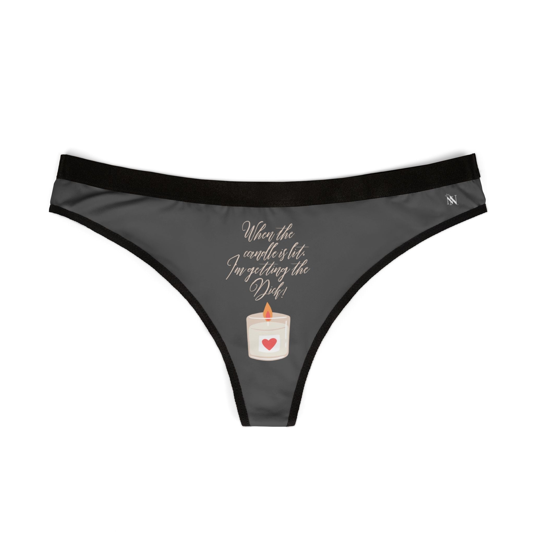 When the Candle is Lit | Mix & Match Women’s Fun-Flirty Lovers’ Thongs