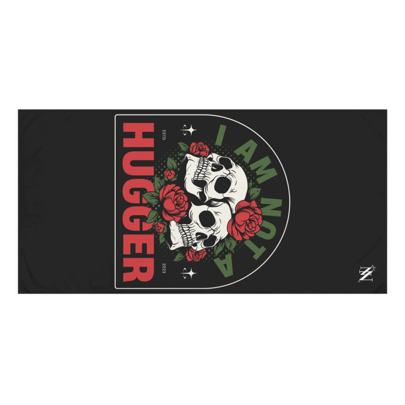 I Am Not a Hugger | Mix & Match XL Fun-Flirty Lovers’ Towels