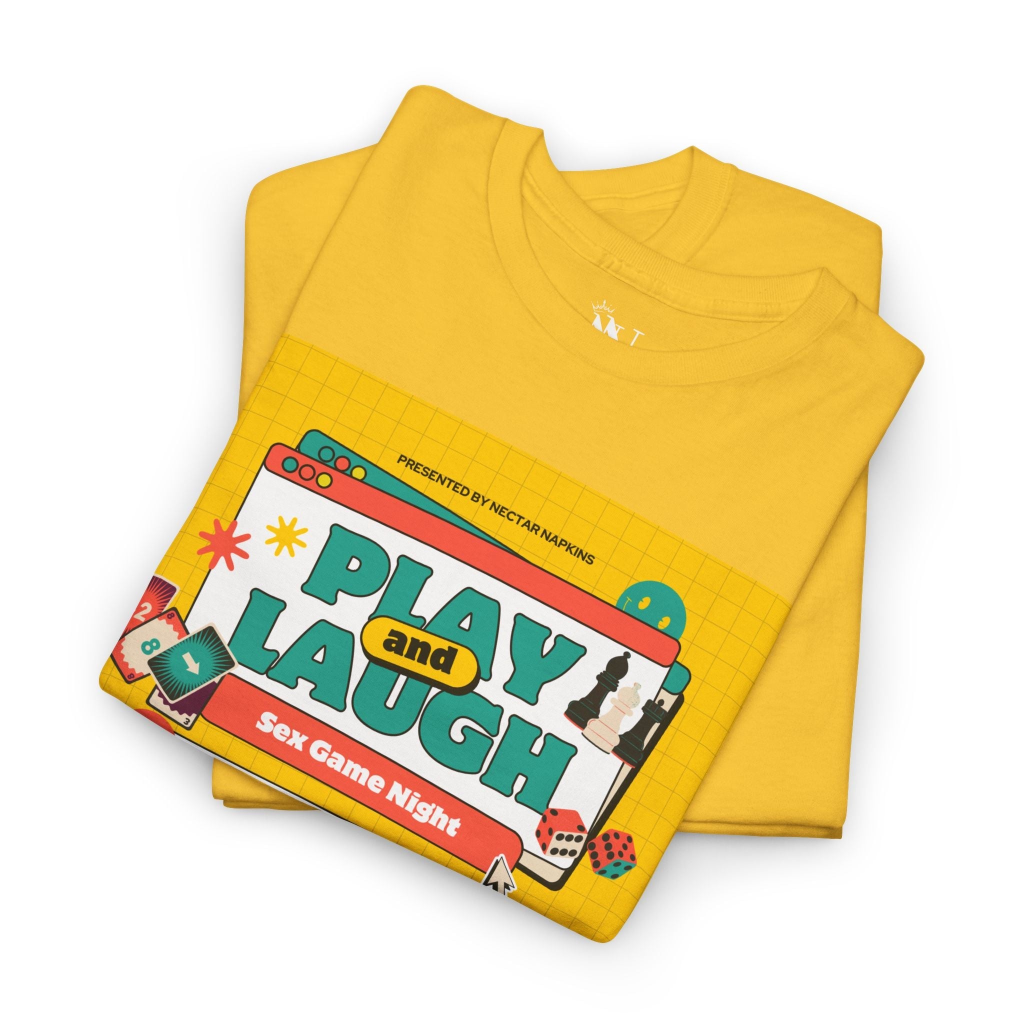 Sex Game Night | Mix & Match 100% Cotton Unisex Fun-Flirty Lovers’ Tees