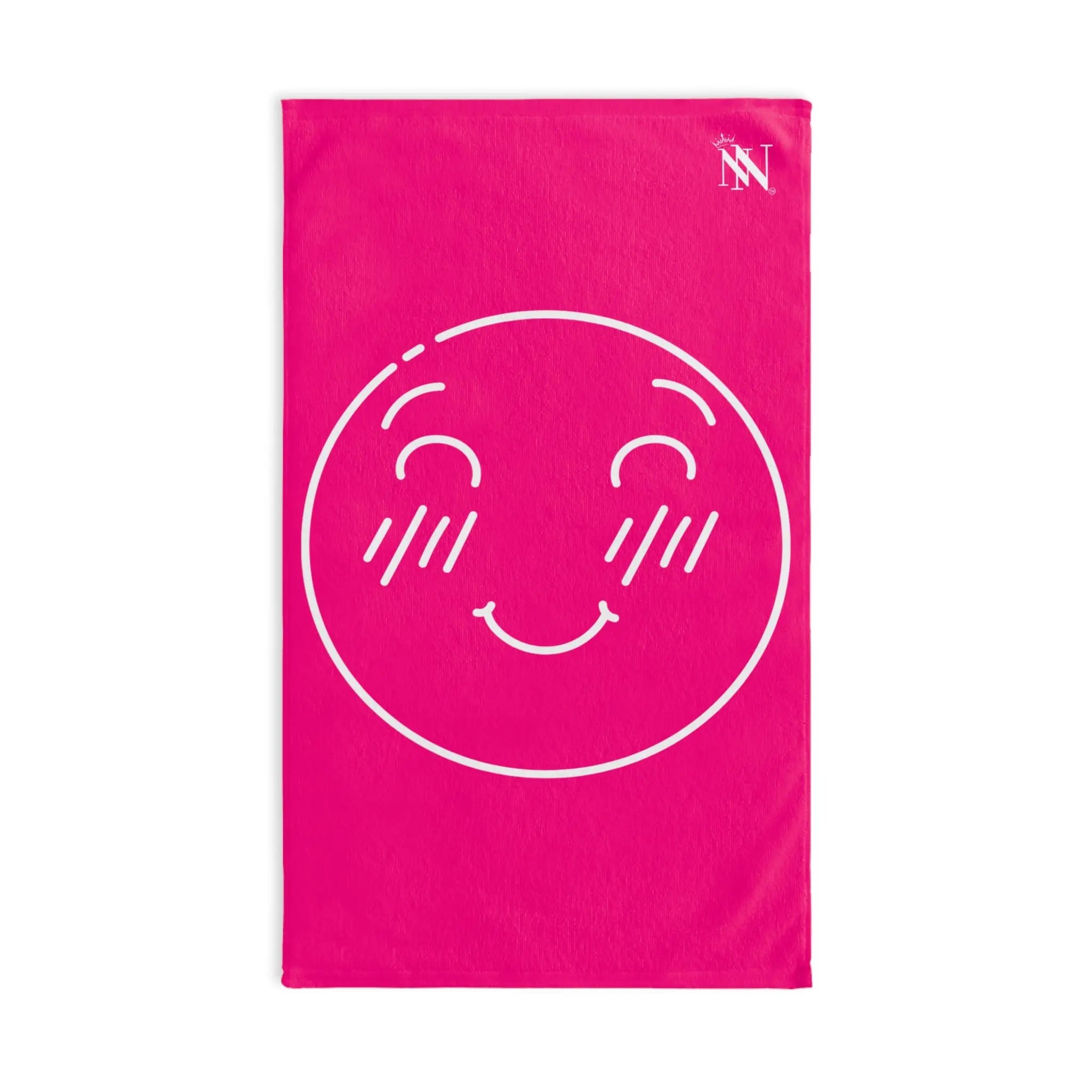Yes Emoji Signature Pink Cum Towel