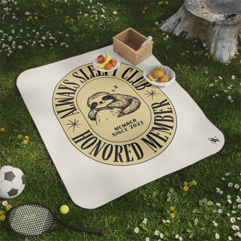 Always Sleepy Club Sloth | Mix Match Fun-Flirty Lovers’ Water-Resistant Blankets