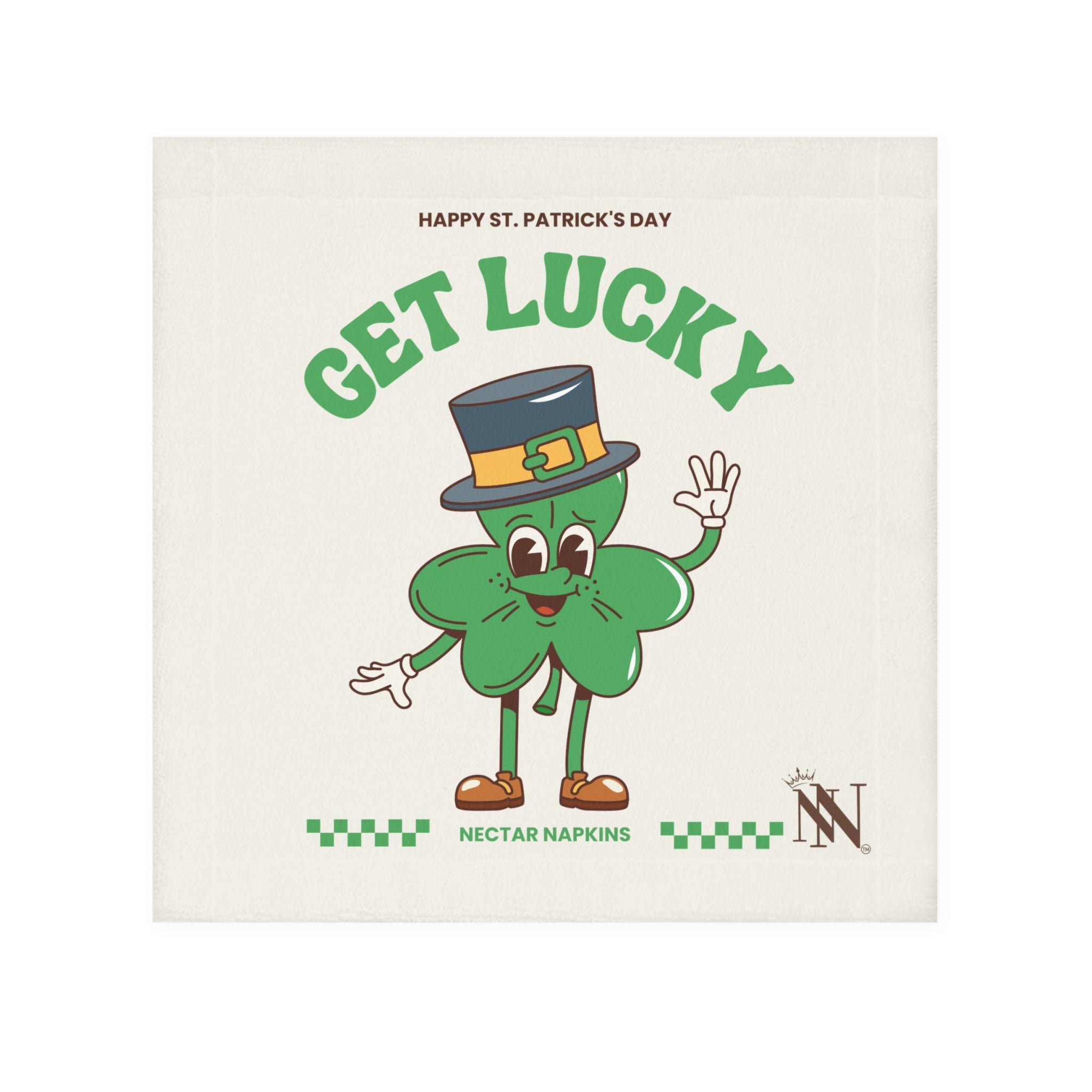Get Lucky Shamrock St. Patrick’s Day | Mix & Match Lils’ Fun-Flirty Lovers’ Towels