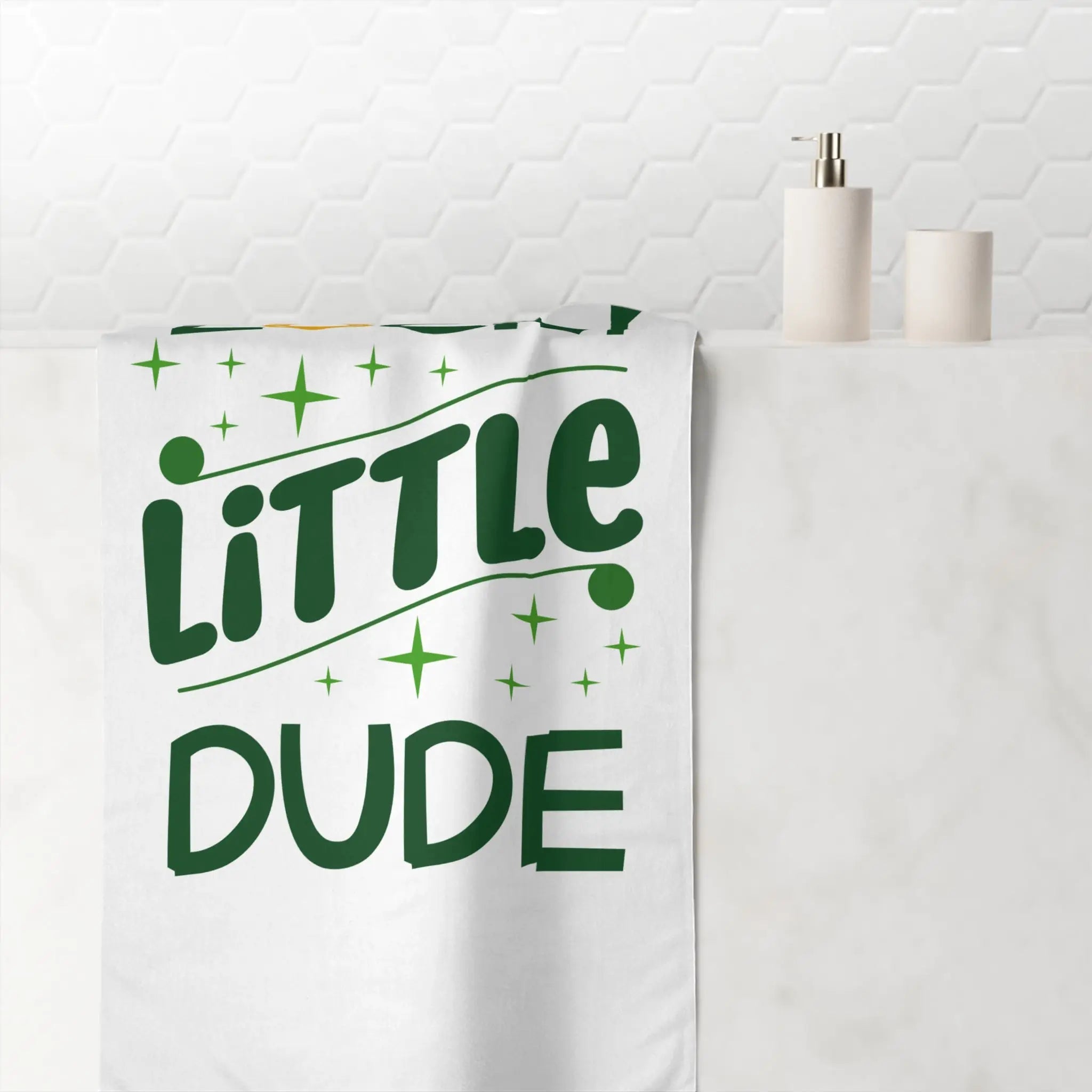 Lucky Little Dude St. Patrick’s Day | Mix & Match XL Fun-Flirty Lovers’ Towels