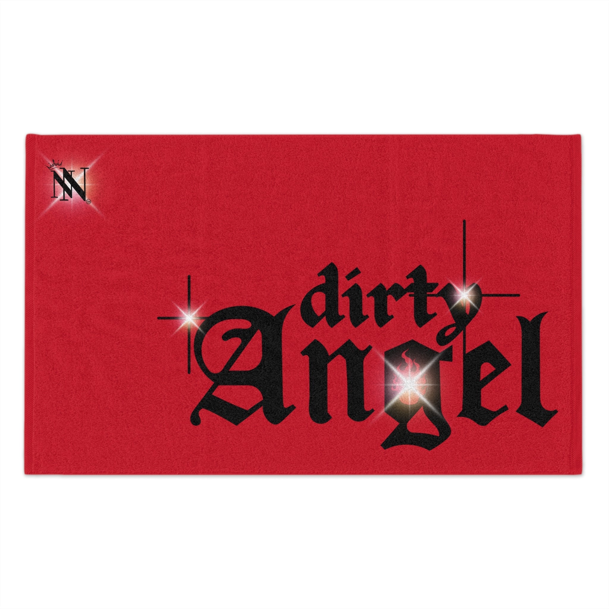 Dirty Angel Red | Mix & Match Soft Fun-Flirty Lovers’ Towels