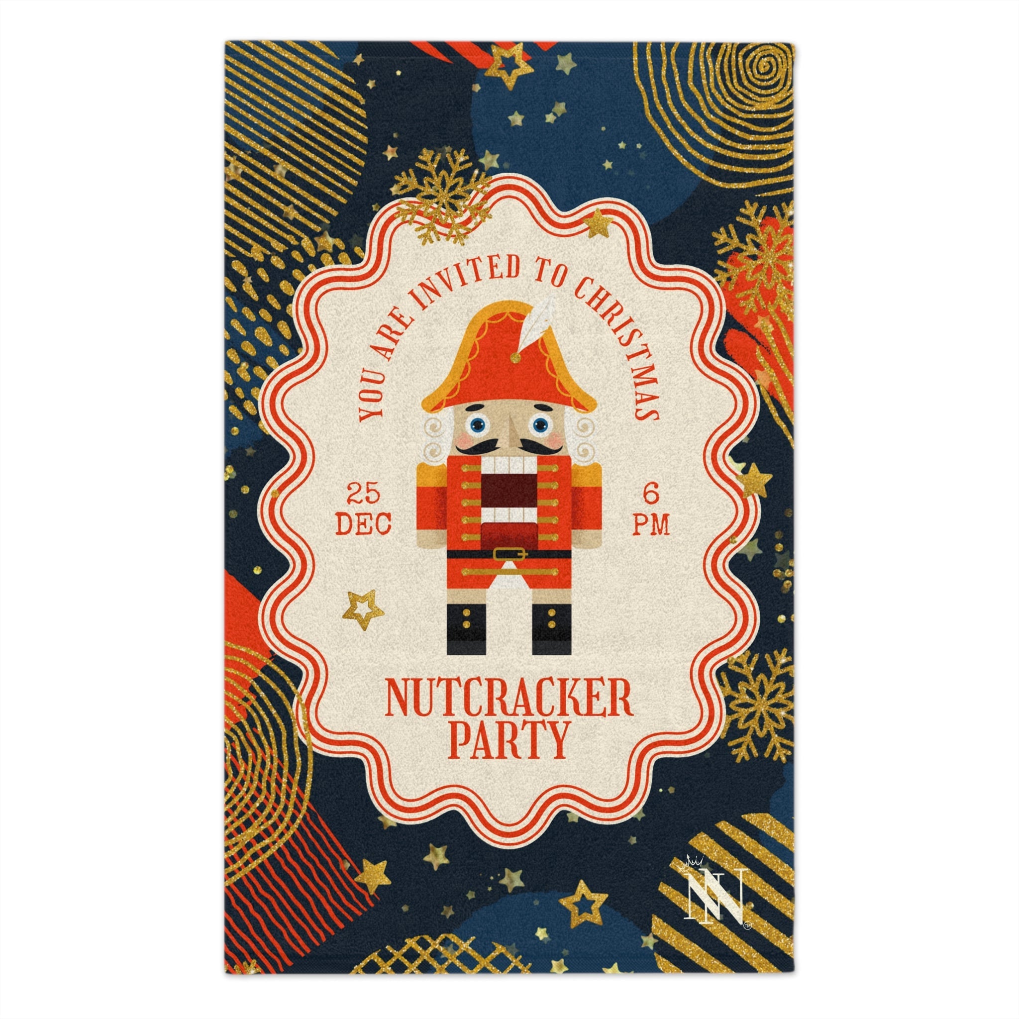 Christmas Nutcracker Party | Mix & Match Soft Fun-Flirty Lovers’ Towels