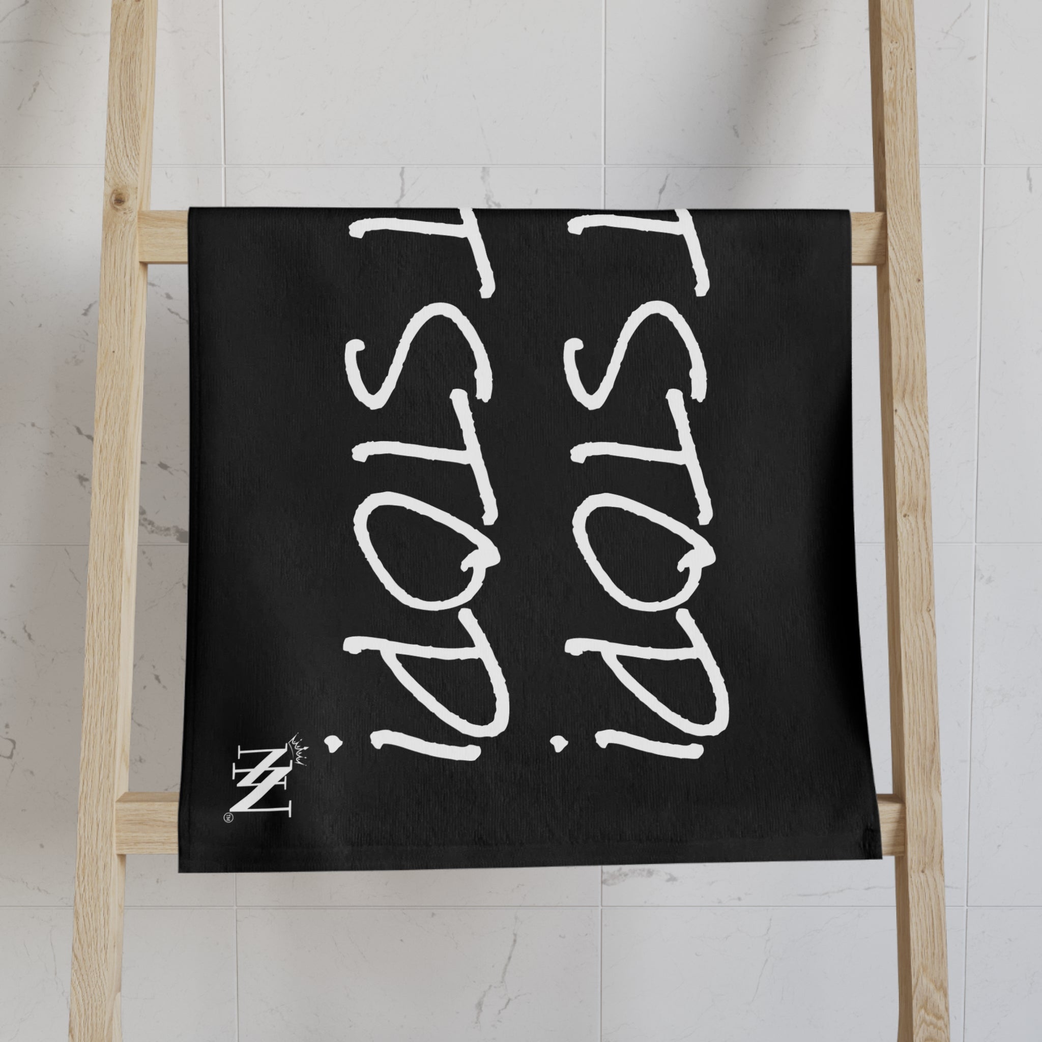 Donât Stop! Donât Stop Black Cum Towel