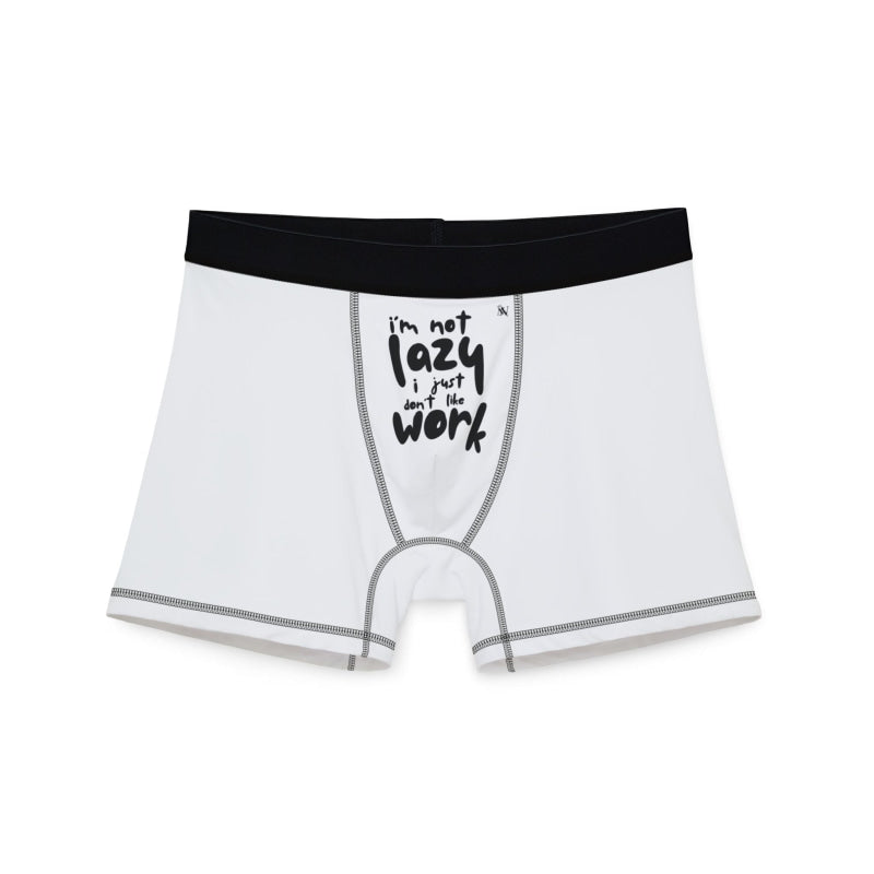 I’m Not Lazy | Mix & Match Men’s Fun-Flirty Lovers’ Boxer Briefs
