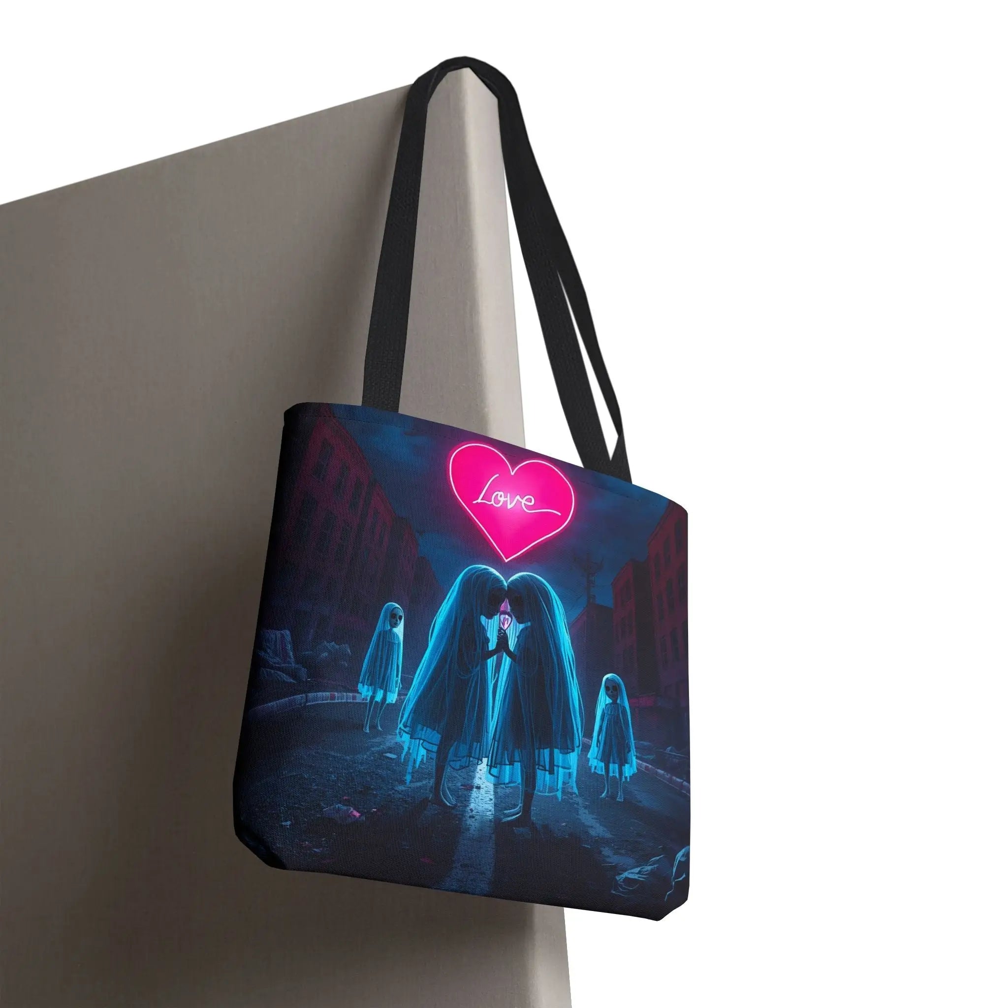 Dark Love Graphic | Mix & Match Fun-Flirty Lovers’ Totes