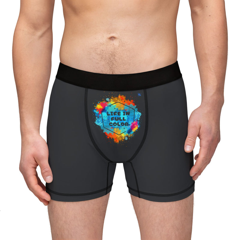 Life in Full Color | Mix & Match Men’s Fun-Flirty Lovers’ Boxer Briefs
