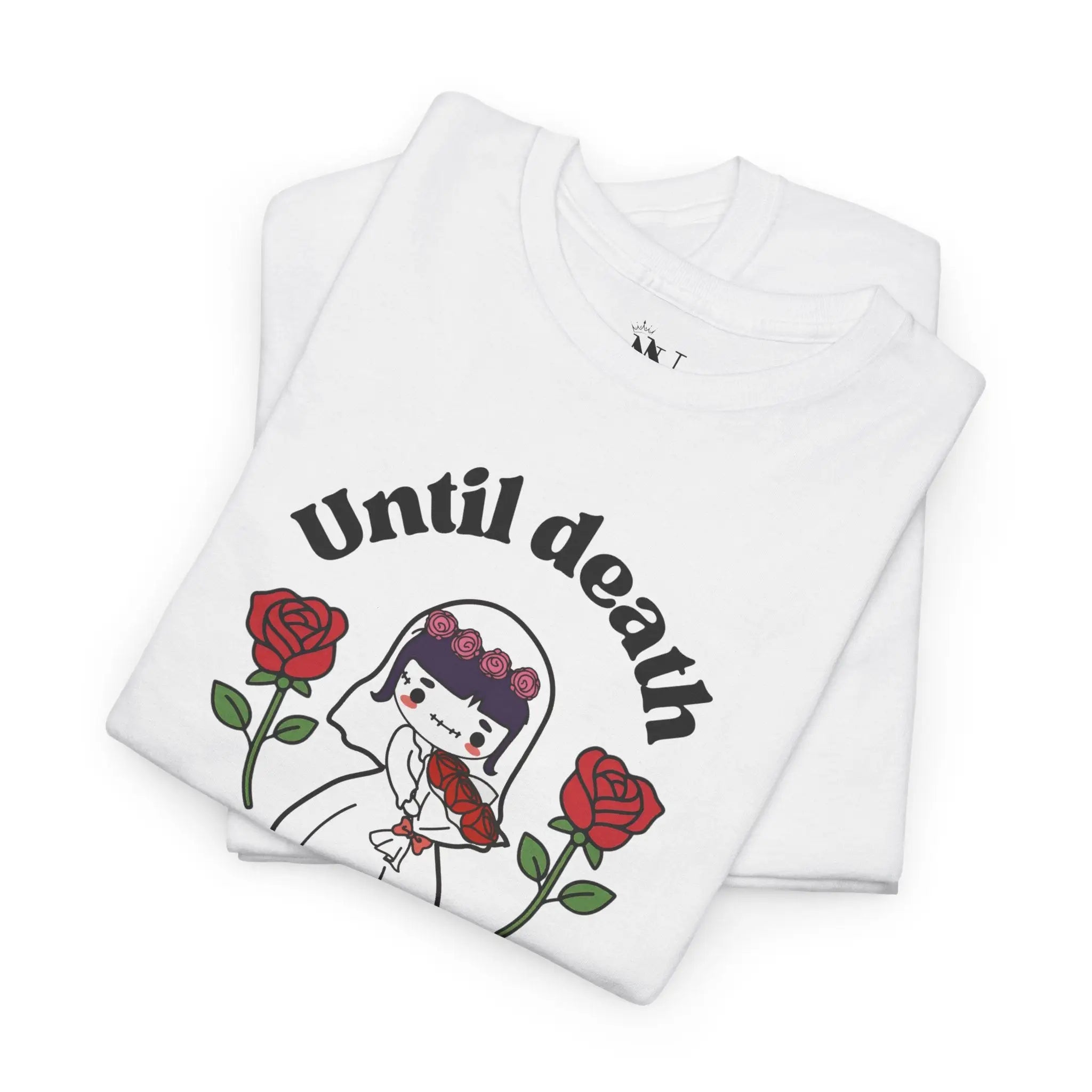Until Death Do Us Part. Dead Bride Doll Cotton T-Shirt