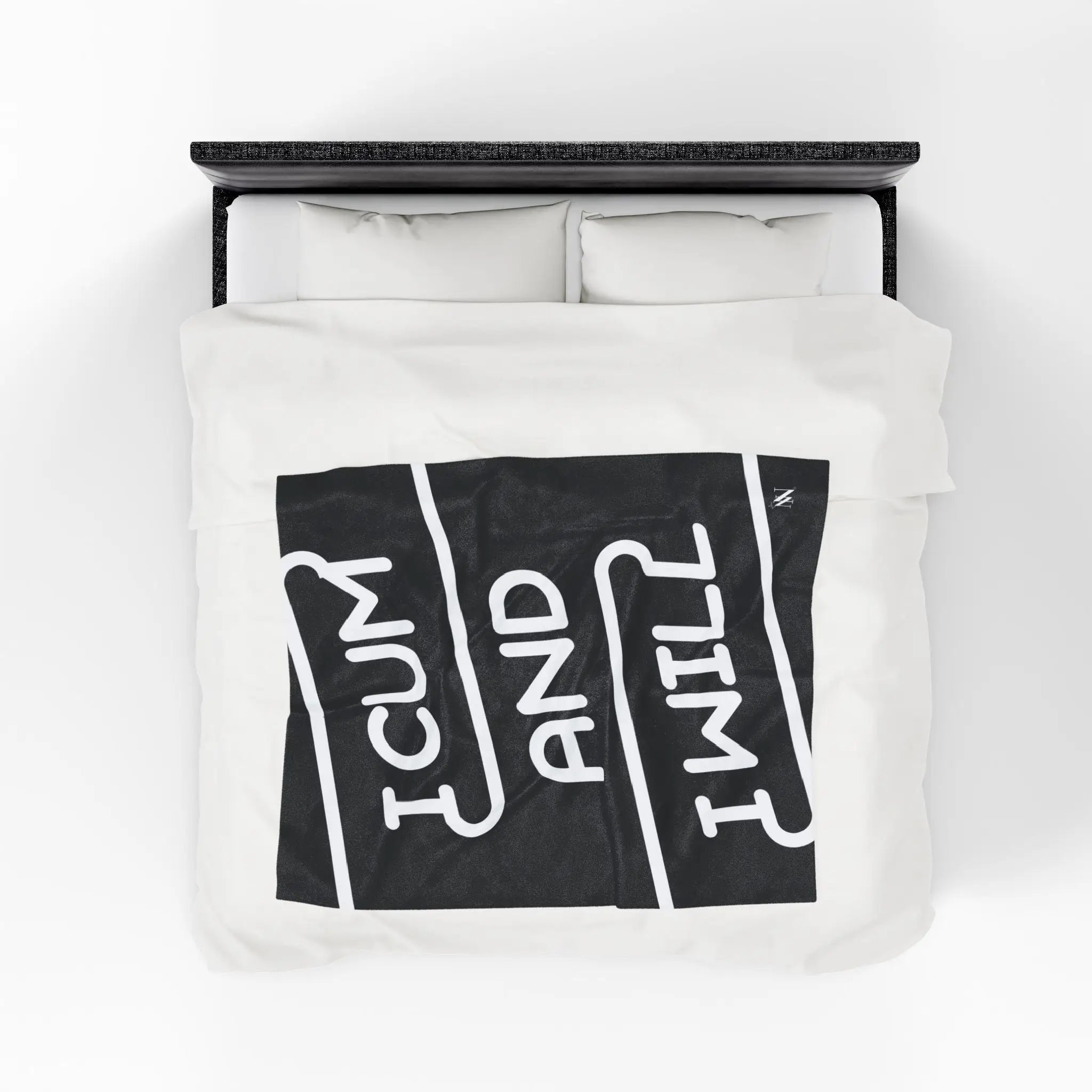 I Cum & I Will | Mix & Match Soft Fun-Flirty Lovers’ Blankets