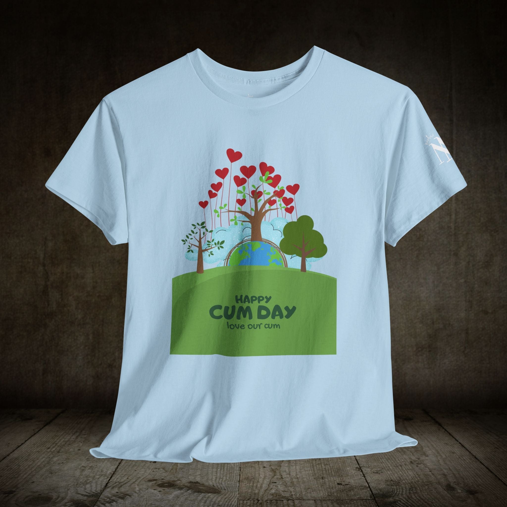 Happy Cum Day | Mix & Match 100% Cotton Unisex Fun-Flirty Lovers’ Tees