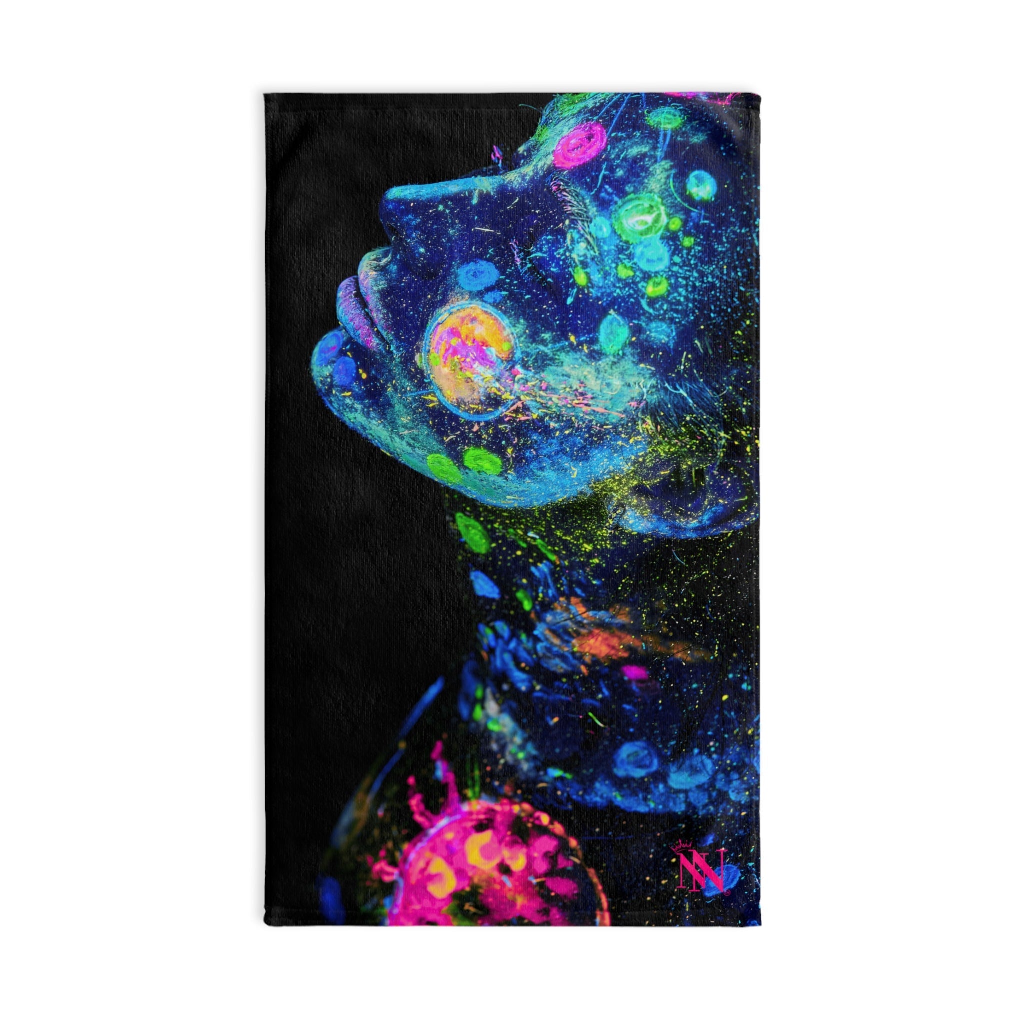 She Glows Blacklight | Mix & Match Classic Fun-Flirty Loversâ Towels