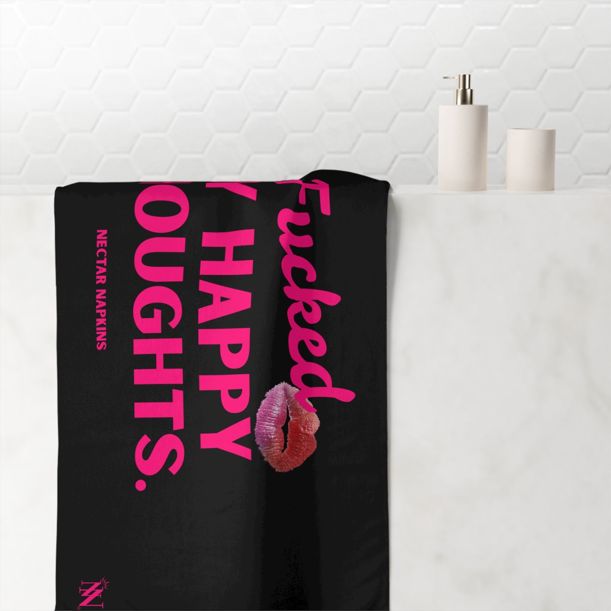 Fucked By Happy Thoughts Big Ass Rimming Sex Towel