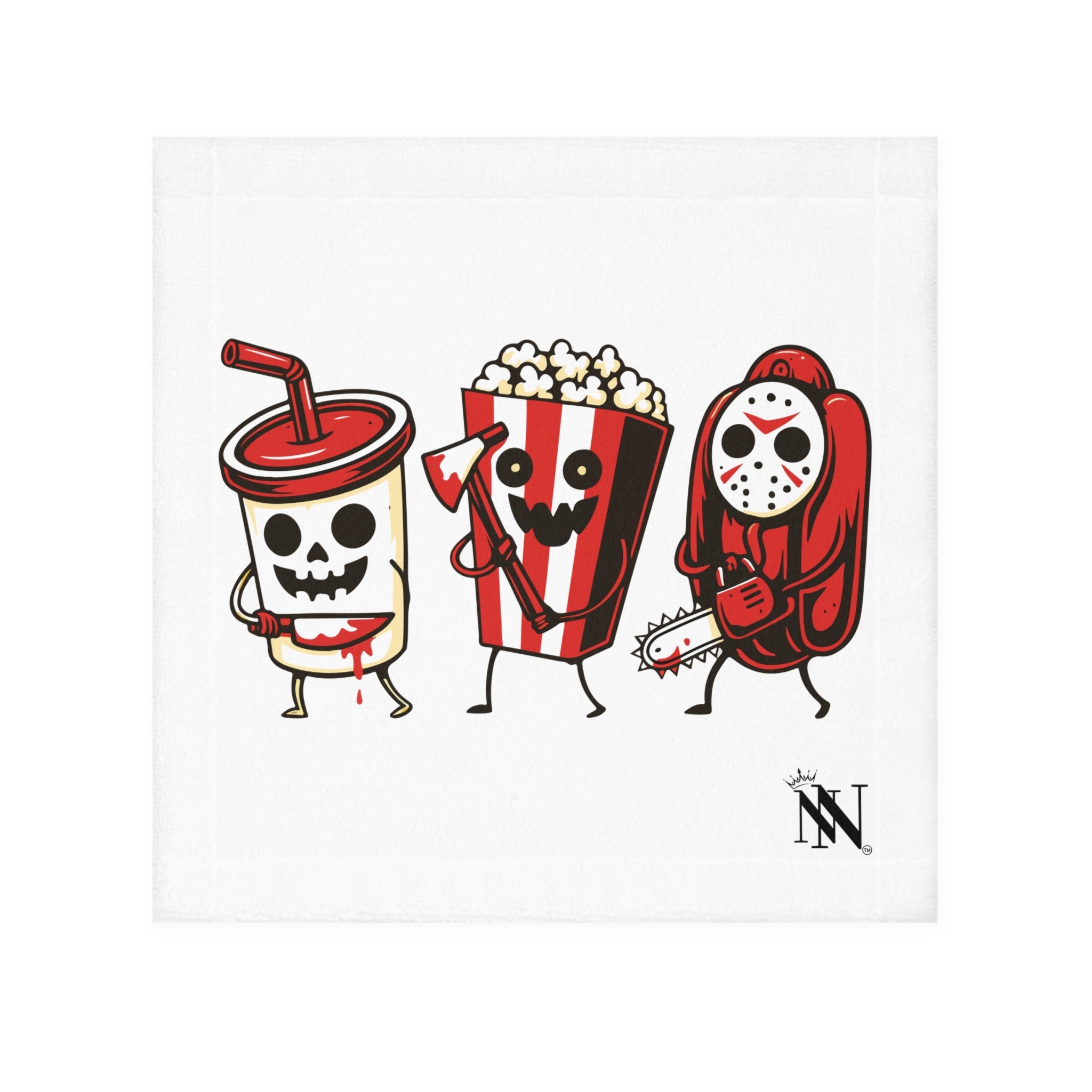Scary Movie Night Junk Food | Mix & Match Lils’ Fun-Flirty Lovers’ Towels