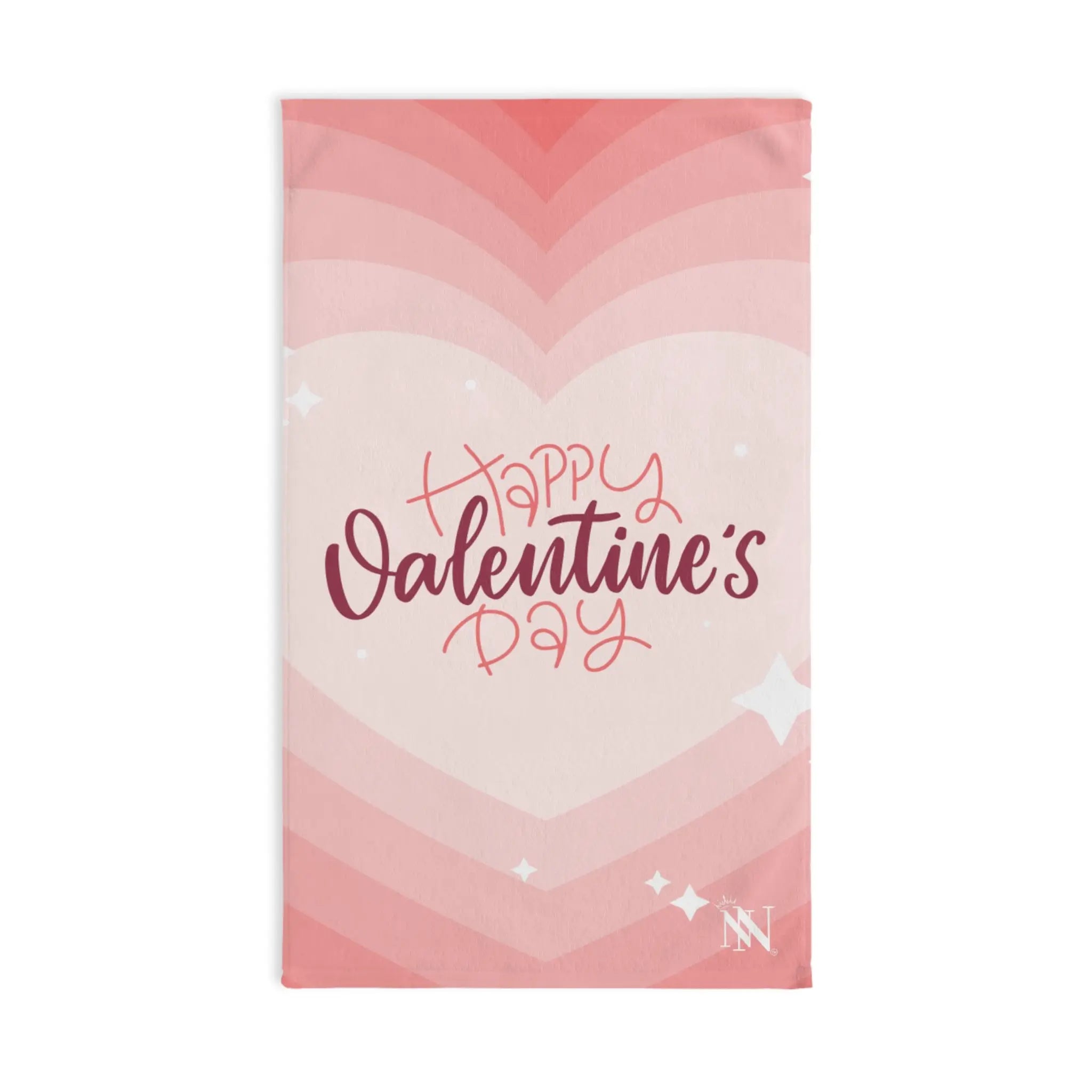 Happy Valentine’s Day Ombre Heart Fun Cum Towel