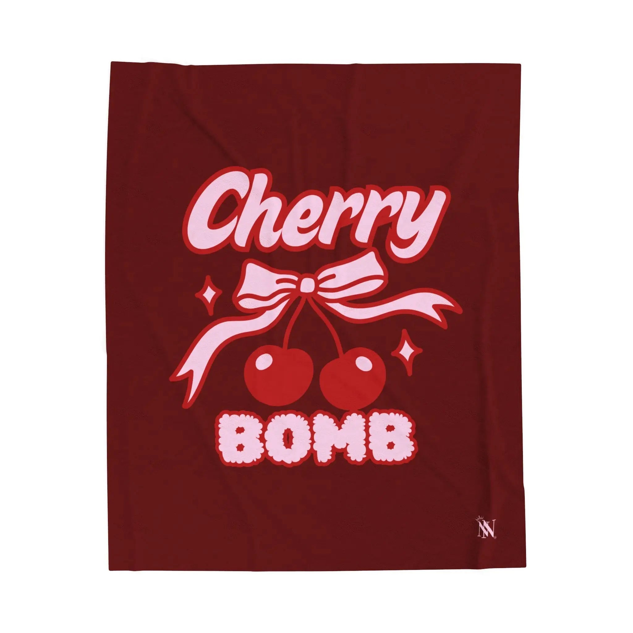 Cherry Bomb | Mix & Match Soft Fun-Flirty Lovers’ Blankets
