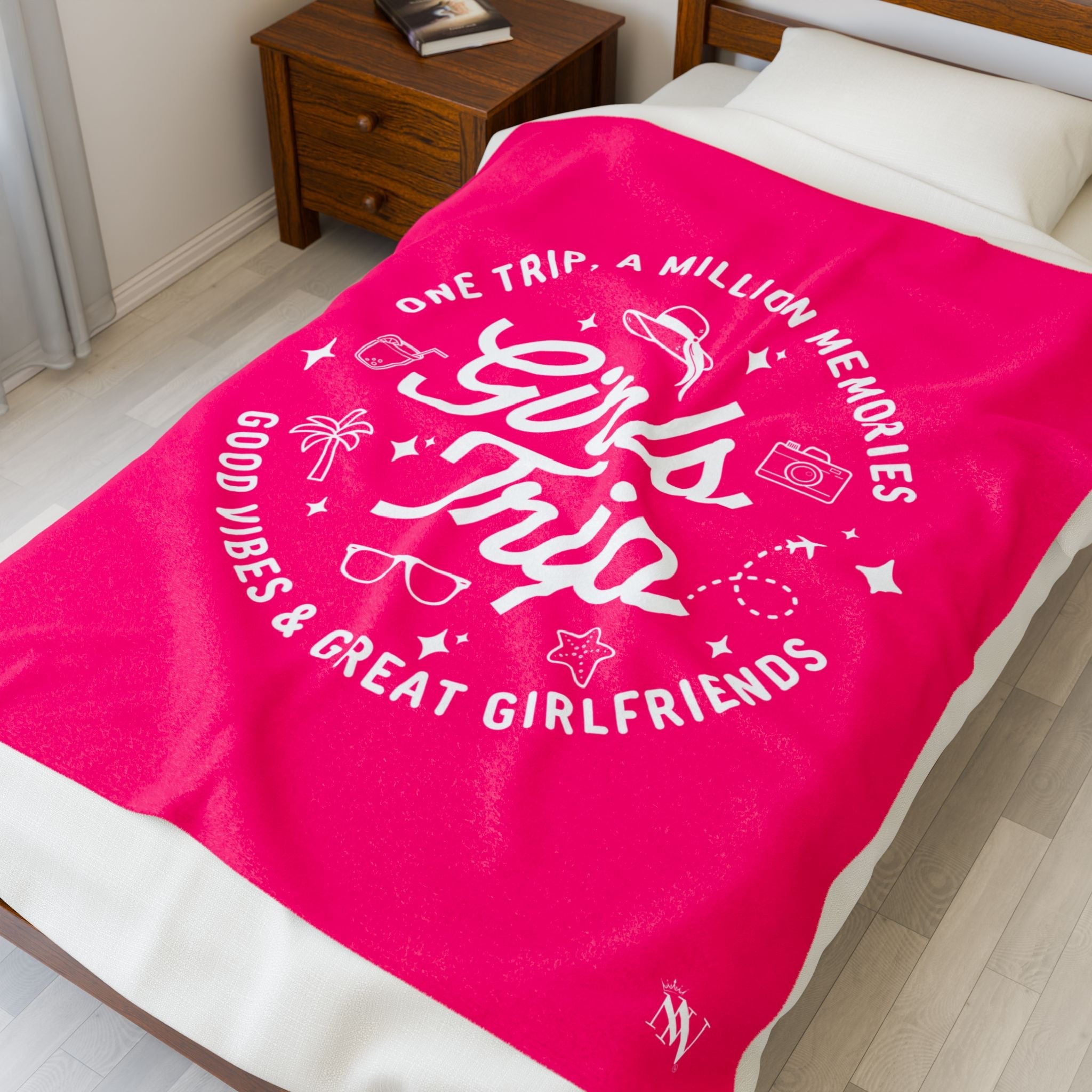 Girls Trip Memories | Mix & Match Soft Fun-Flirty Lovers’ Blankets