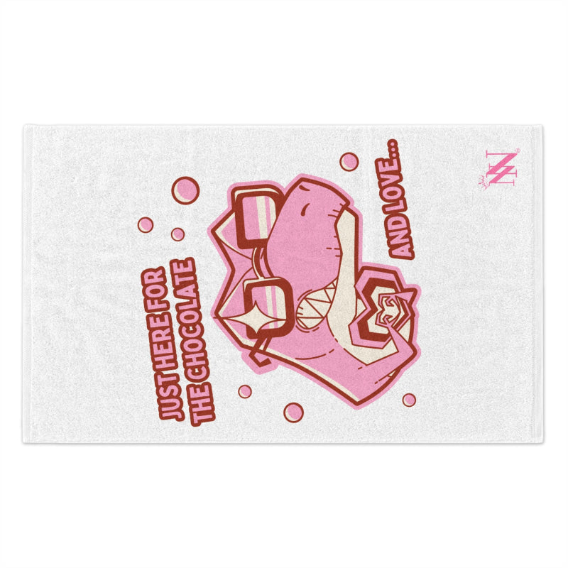 Just Here for the Chocolate | Mix & Match Soft Fun-Flirty Lovers’ Towels