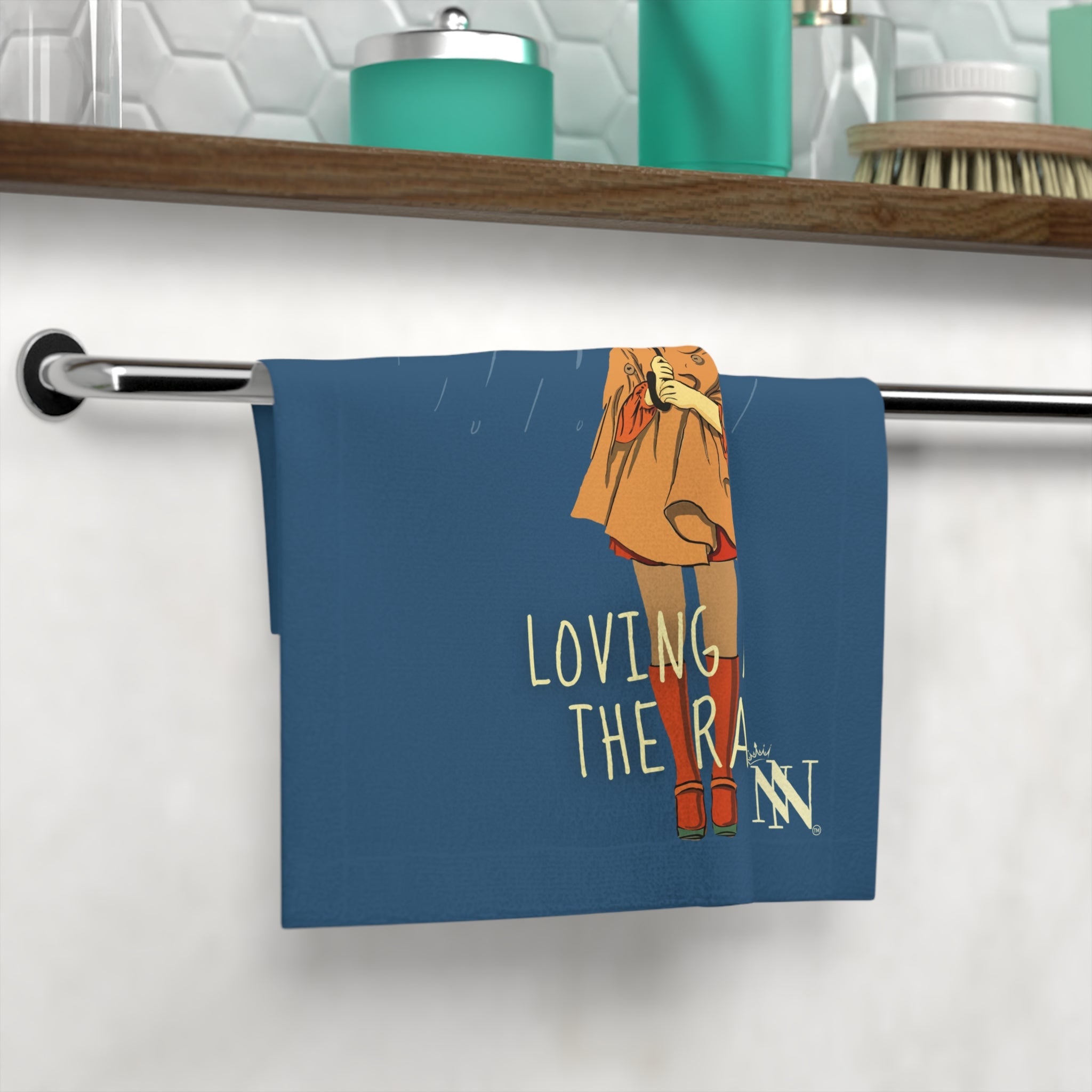 Loving All the Rain | Mix & Match Lils’ Fun-Flirty Lovers’ Towels