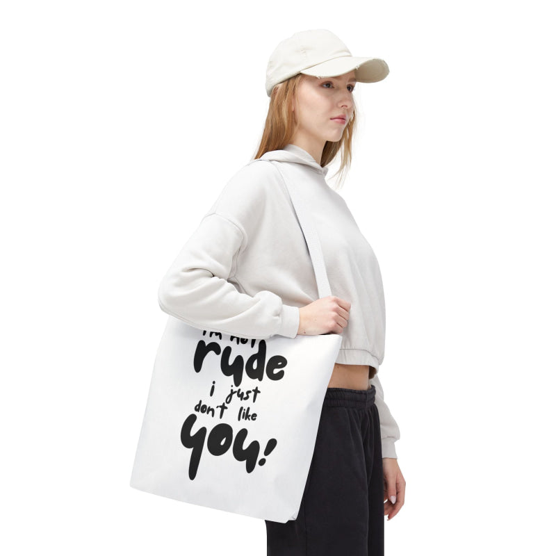 I’m Not Rude | Mix & Match Fun-Flirty Lovers’ Totes