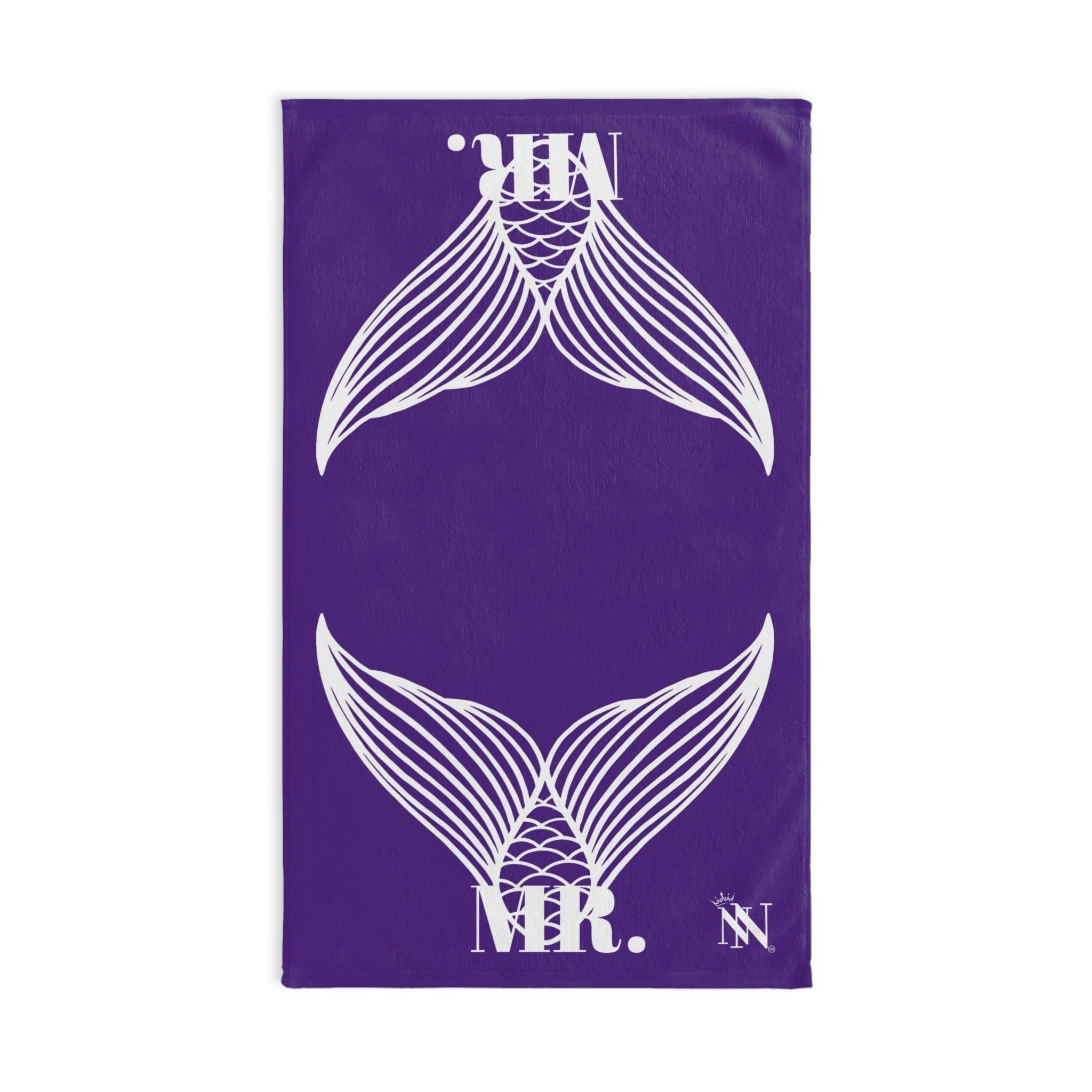 Mr. Mr. Mermaid Shareable Sides Purple Cum Towel