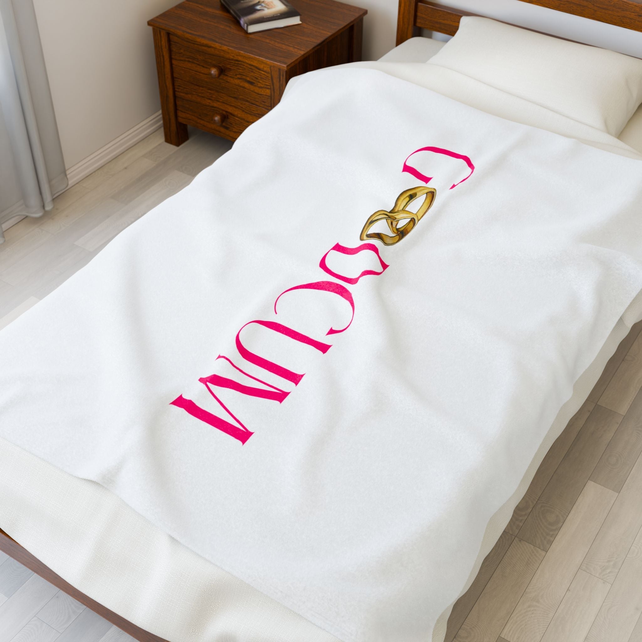 Good Cum Wedding Rings | Mix & Match Soft Fun-Flirty Lovers’ Blankets