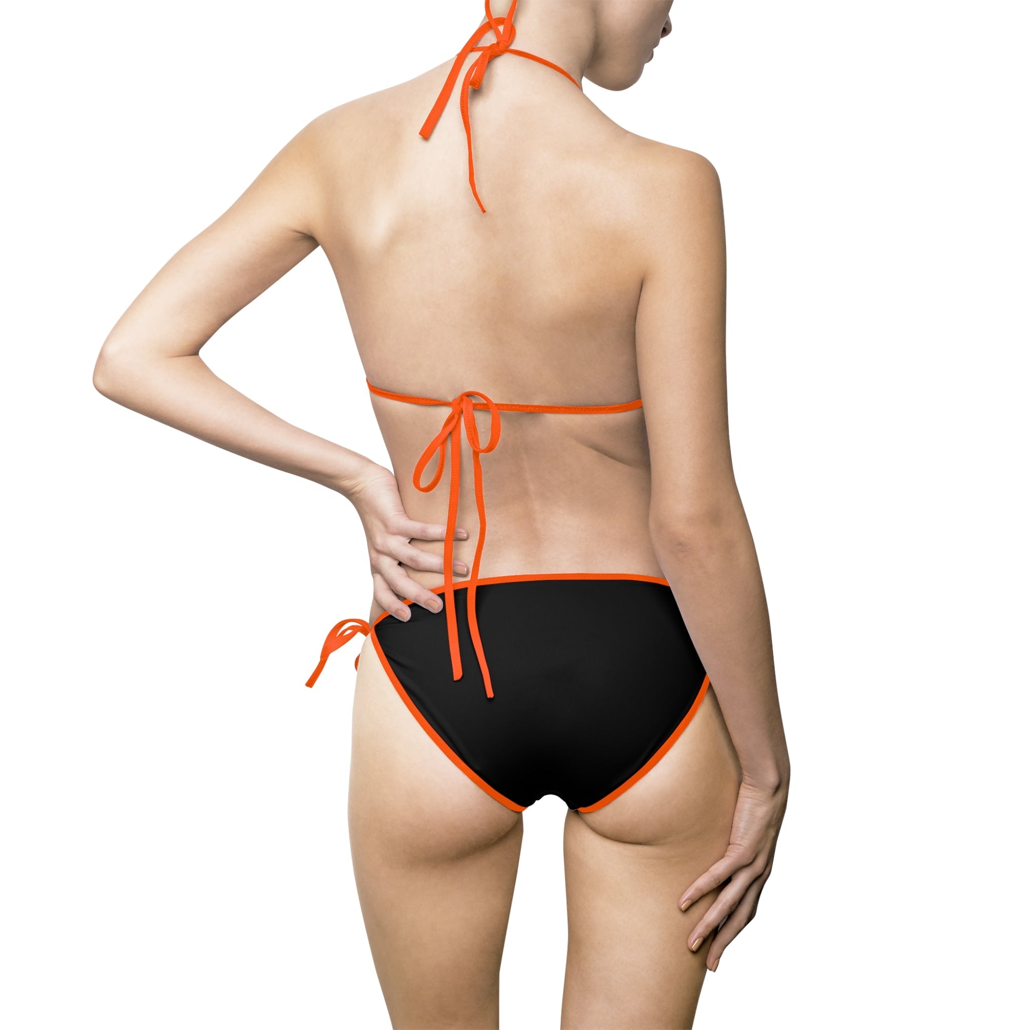 Black Strappy | Mix & Match Fun-Flirty Lovers’ String Bikinis