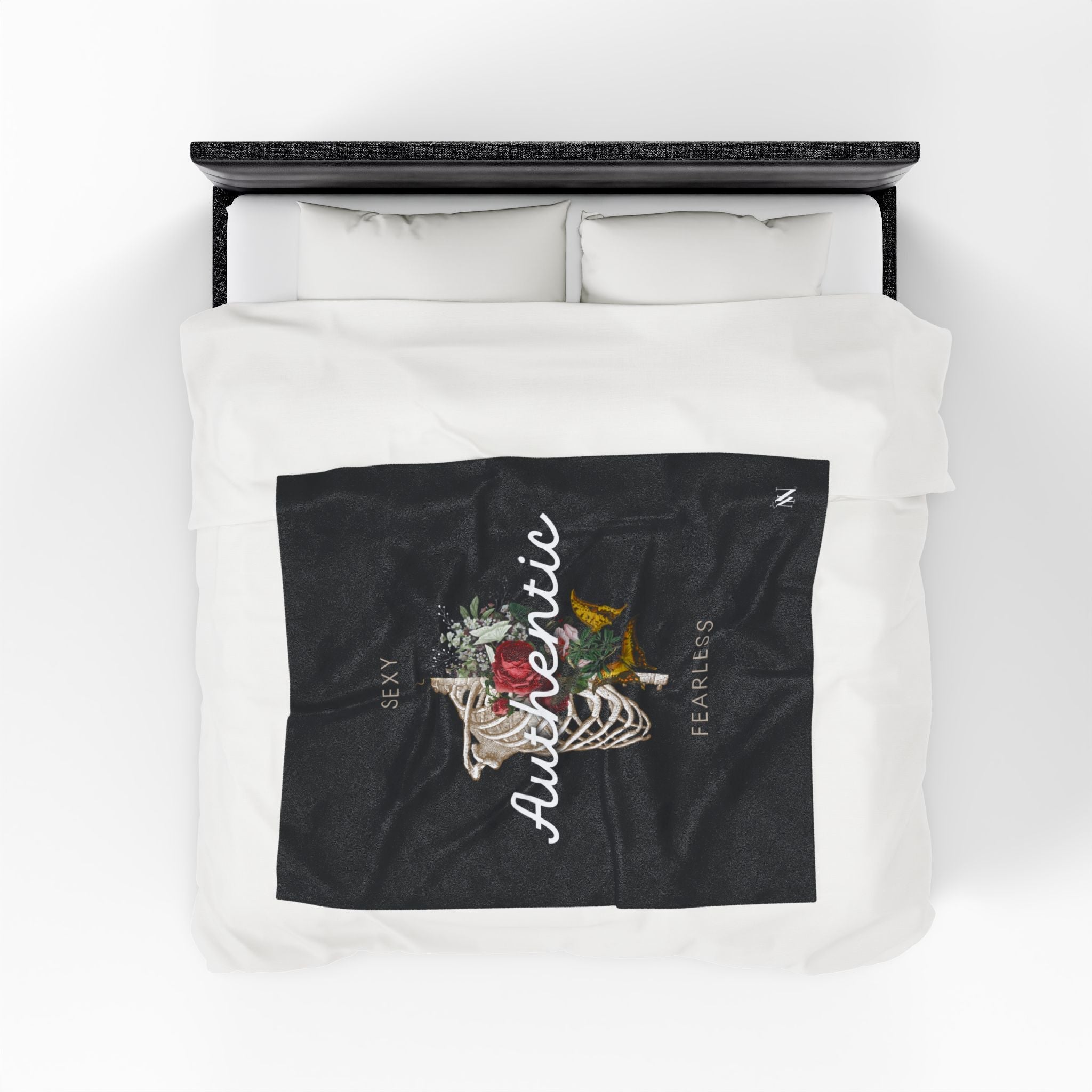 Sexy Authentic Fearless | Mix & Match Velveteen Fun-Flirty Lovers’ Blankets