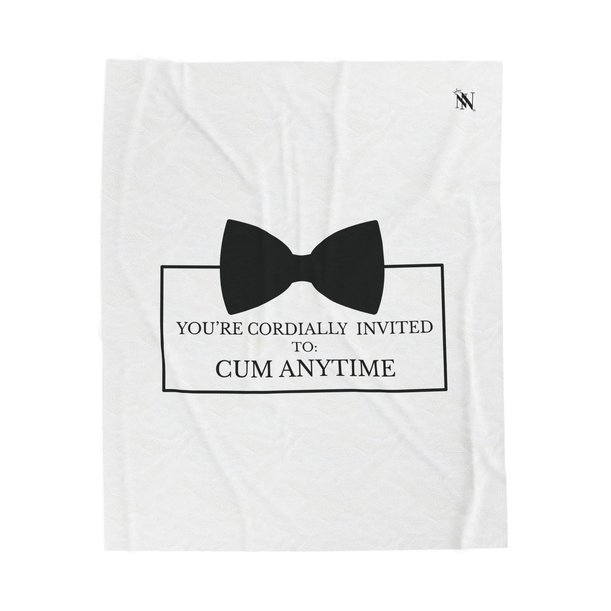 Cordially Invited Cum | Mix & Match Fun-Flirty Lovers’ Blankets