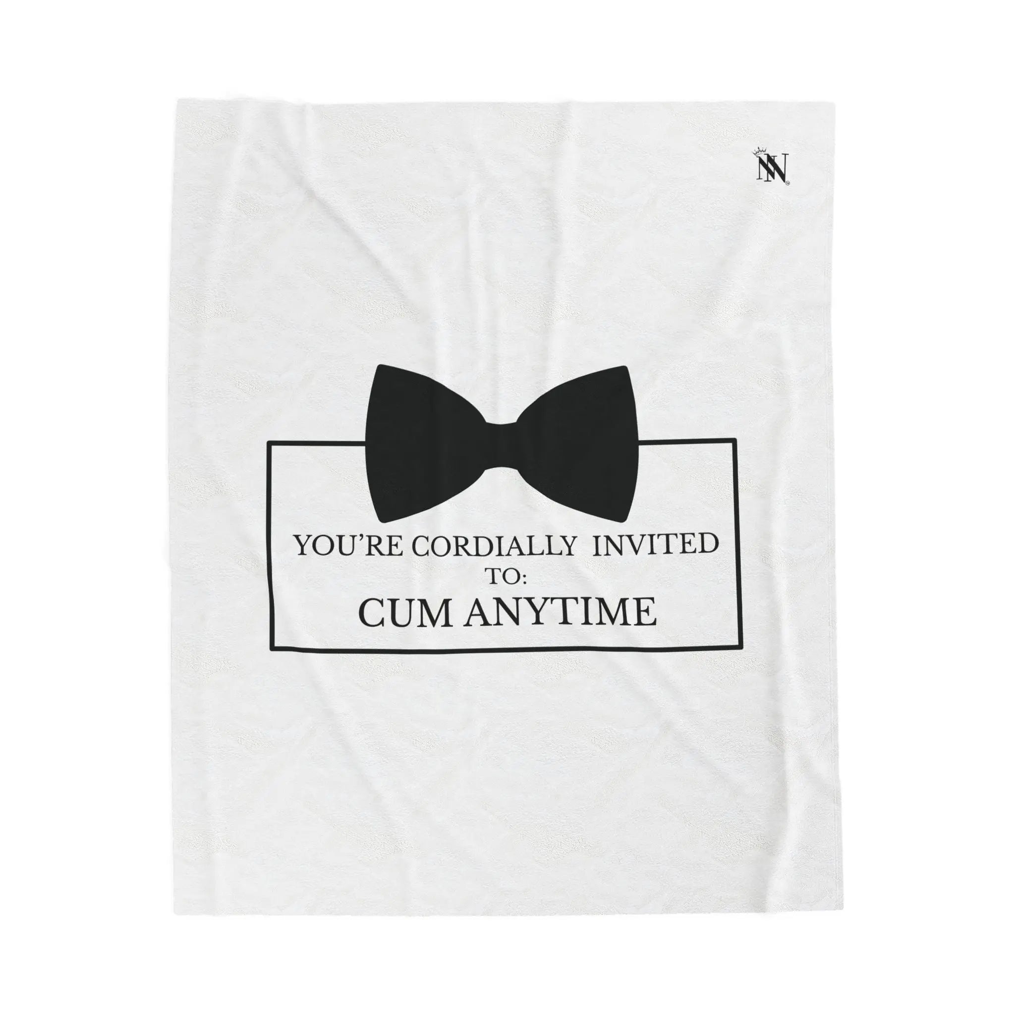 Cordially Invited Cum | Mix & Match Fun-Flirty Lovers’ Blankets