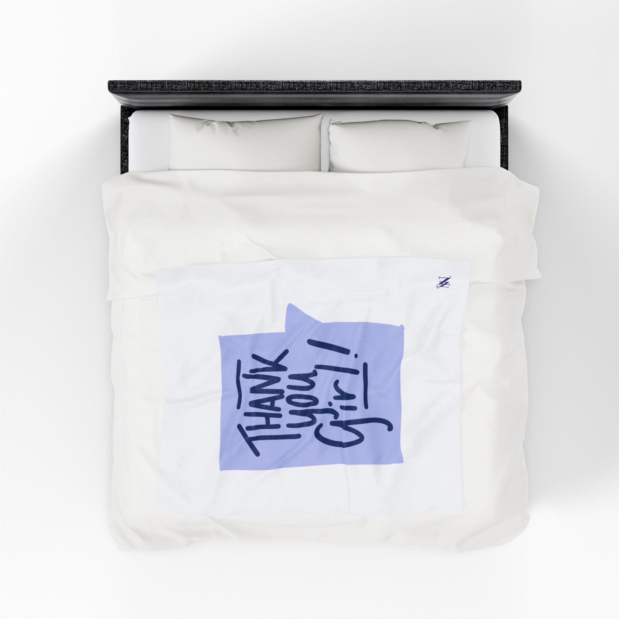 Thank You Girl! | Mix & Match Velveteen Fun-Flirty Lovers’ Blankets