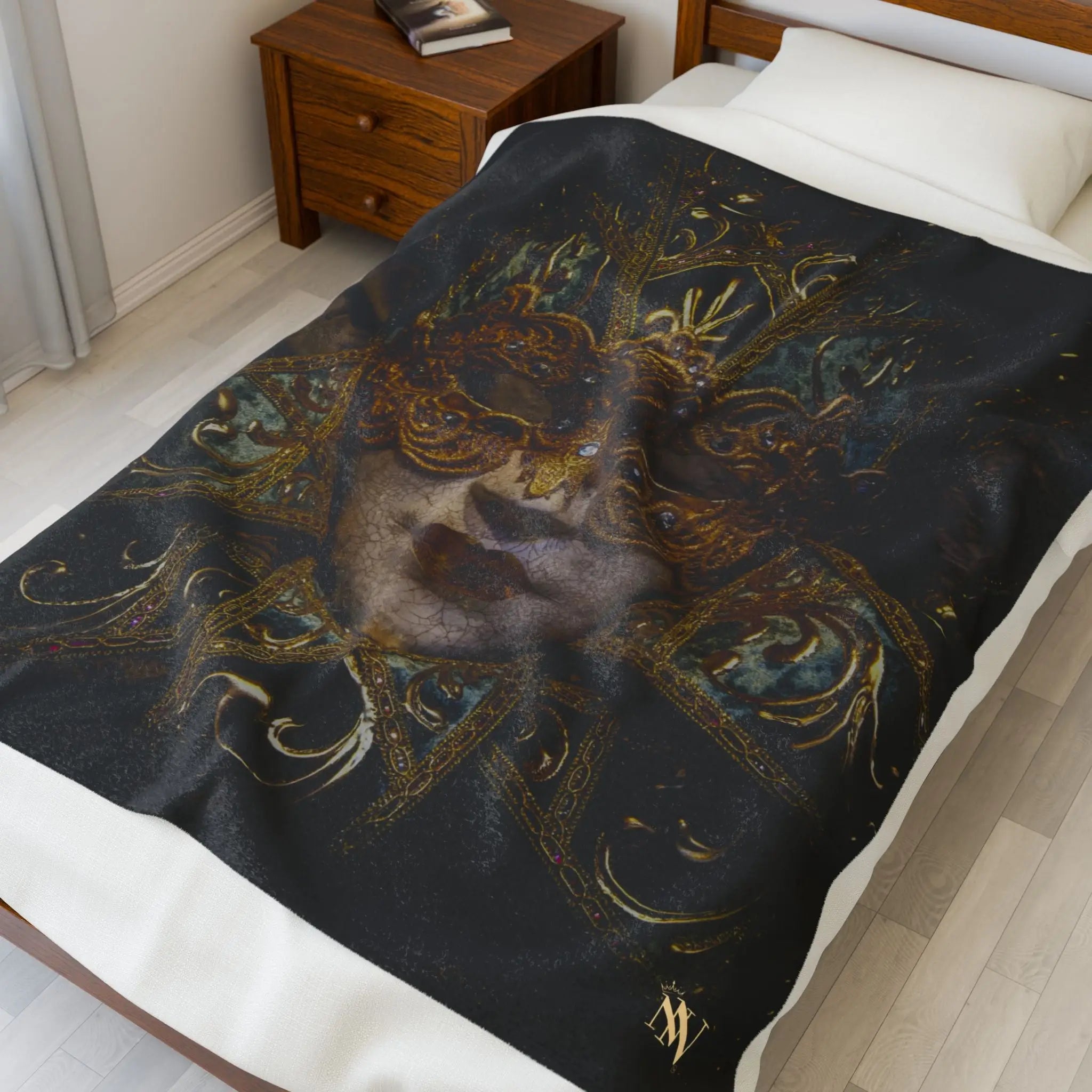 Masquerade Mask | Mix & Match Soft Fun-Flirty Lovers’ Blankets