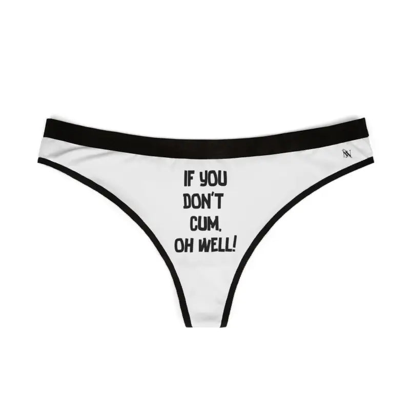 OH Well! | Mix & Match Women’s Fun-Flirty Lovers’ Thongs