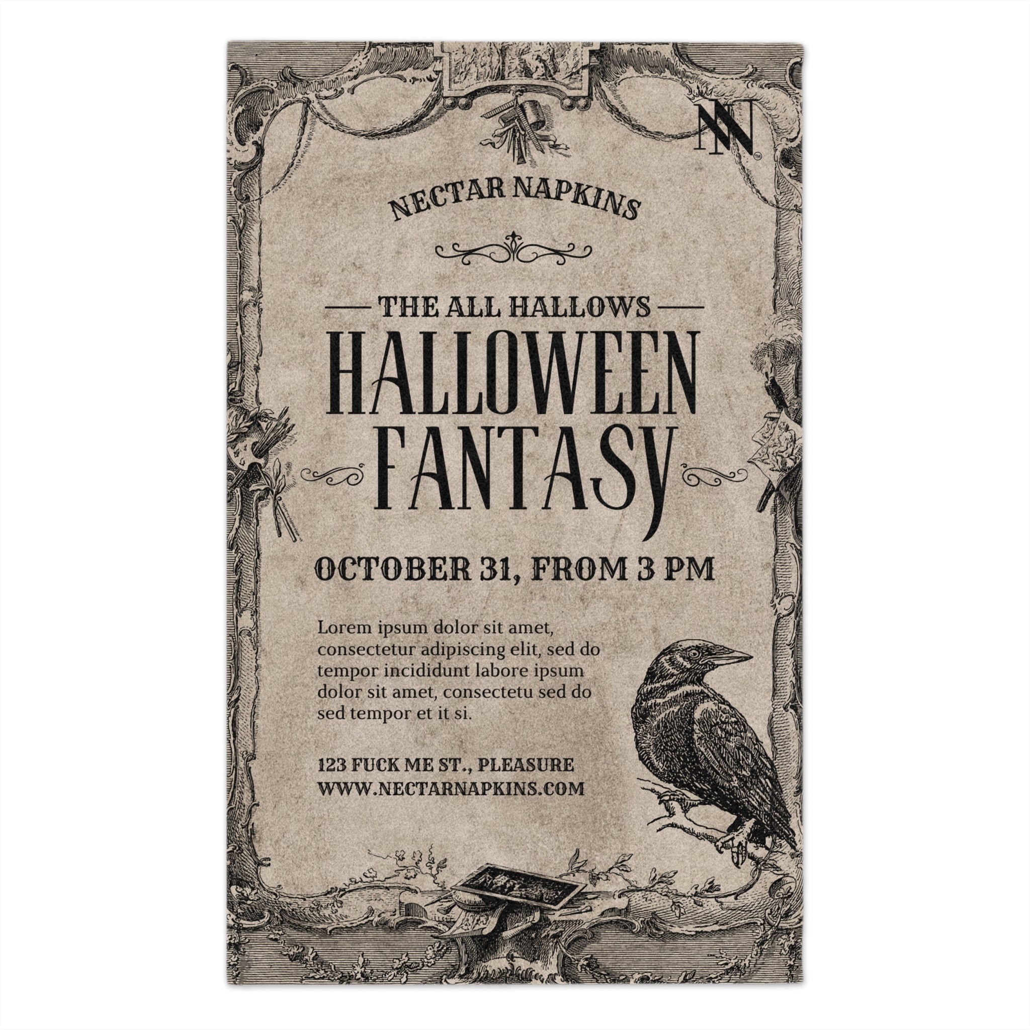 Halloween Fantasy | Mix & Match Soft Fun-Flirty Lovers’ Towels