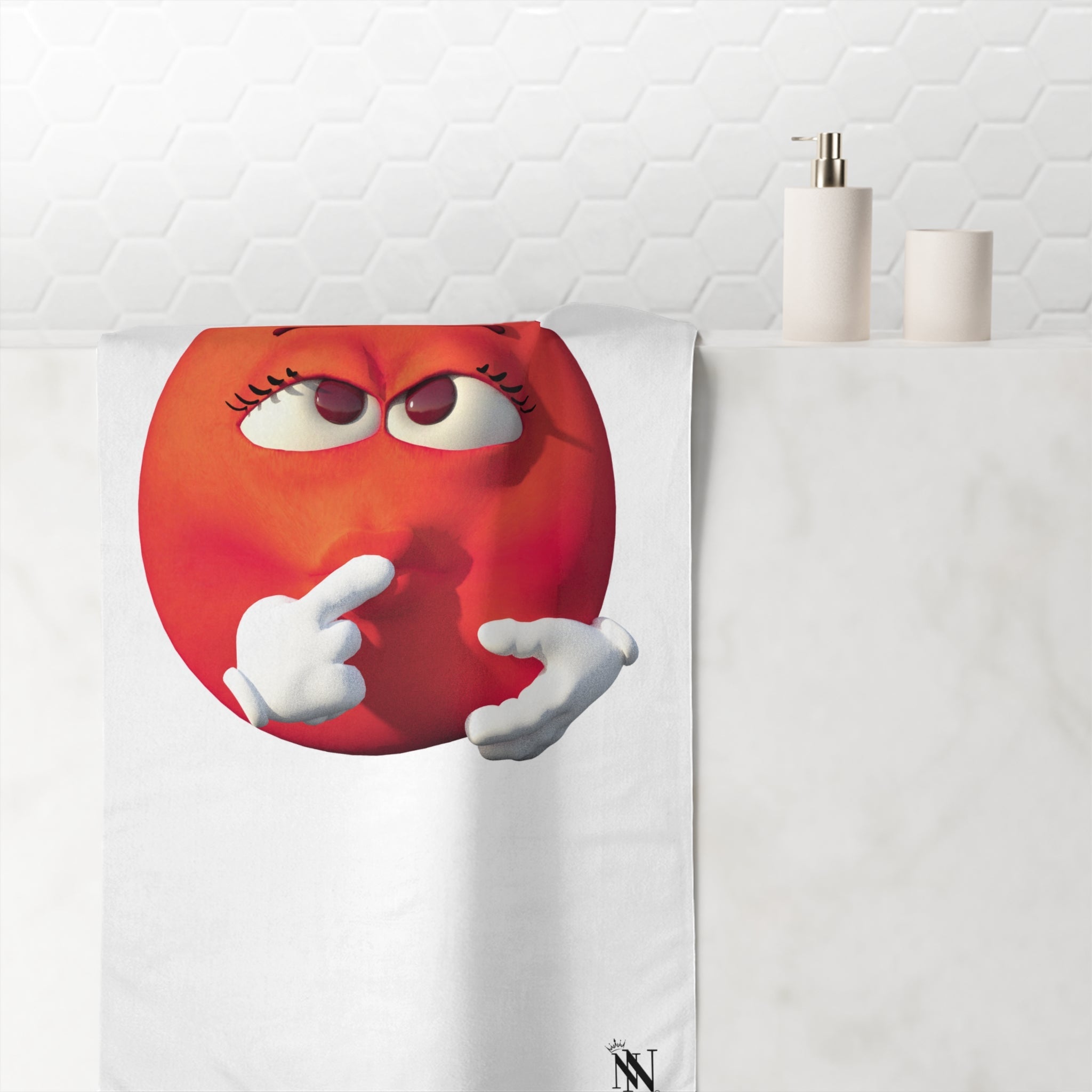 Too Hot For You Emoji | Mix & Match XL Fun-Flirty Lovers’ Towels
