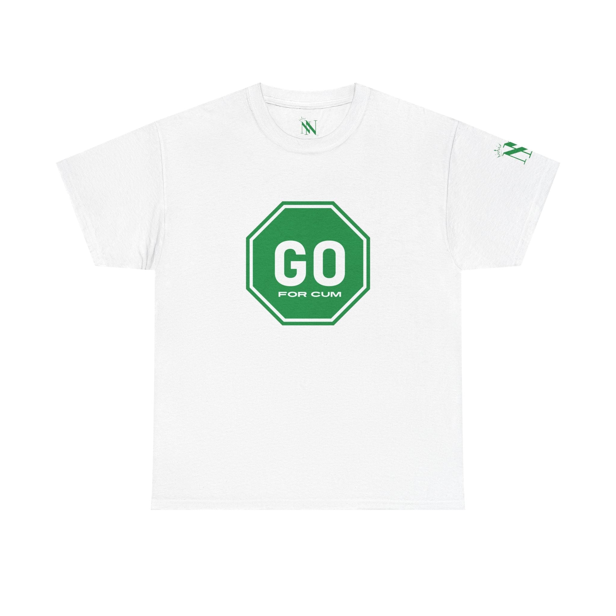 Go For Cum Sign | Mix & Match 100% Cotton Unisex Fun-Flirty Lovers’ Tees