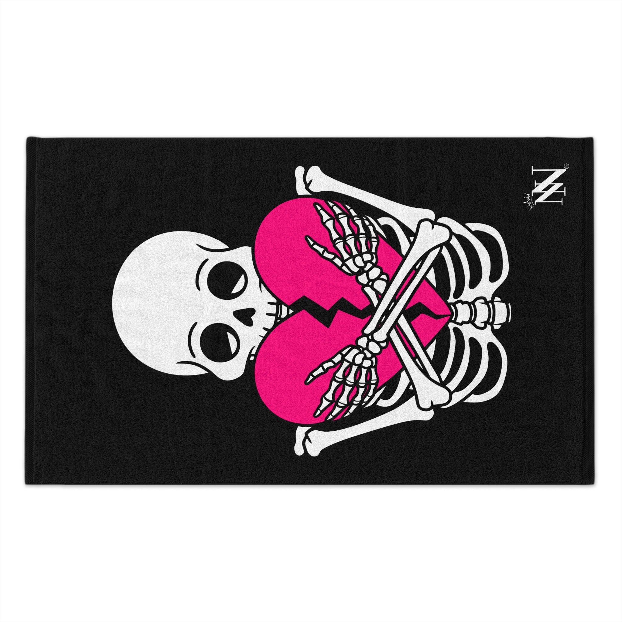 Heartbreaker Love Black | Mix & Match Soft Fun-Flirty Lovers’ Towels