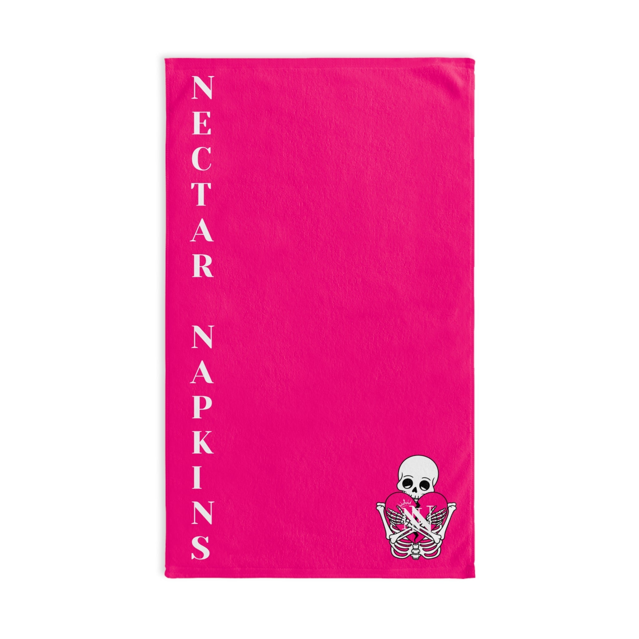 Nectar Napkins Brand Signature Pink | Nectar Napkins Classic Fun-Flirty Lovers’ Towels