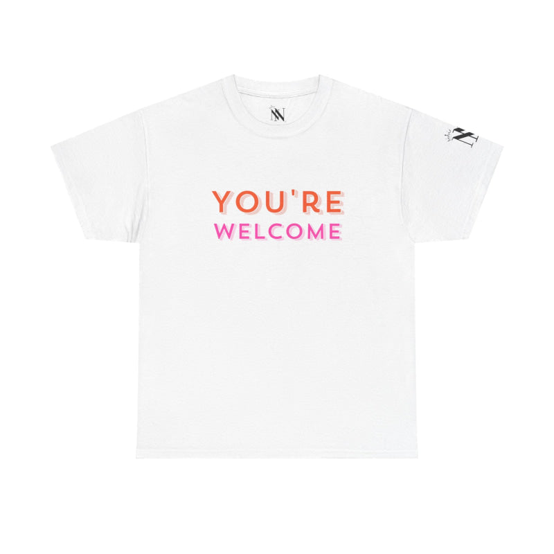 You’re Welcome! | Mix & Match 100% Cotton Unisex Fun-Flirty Lovers’ Tees